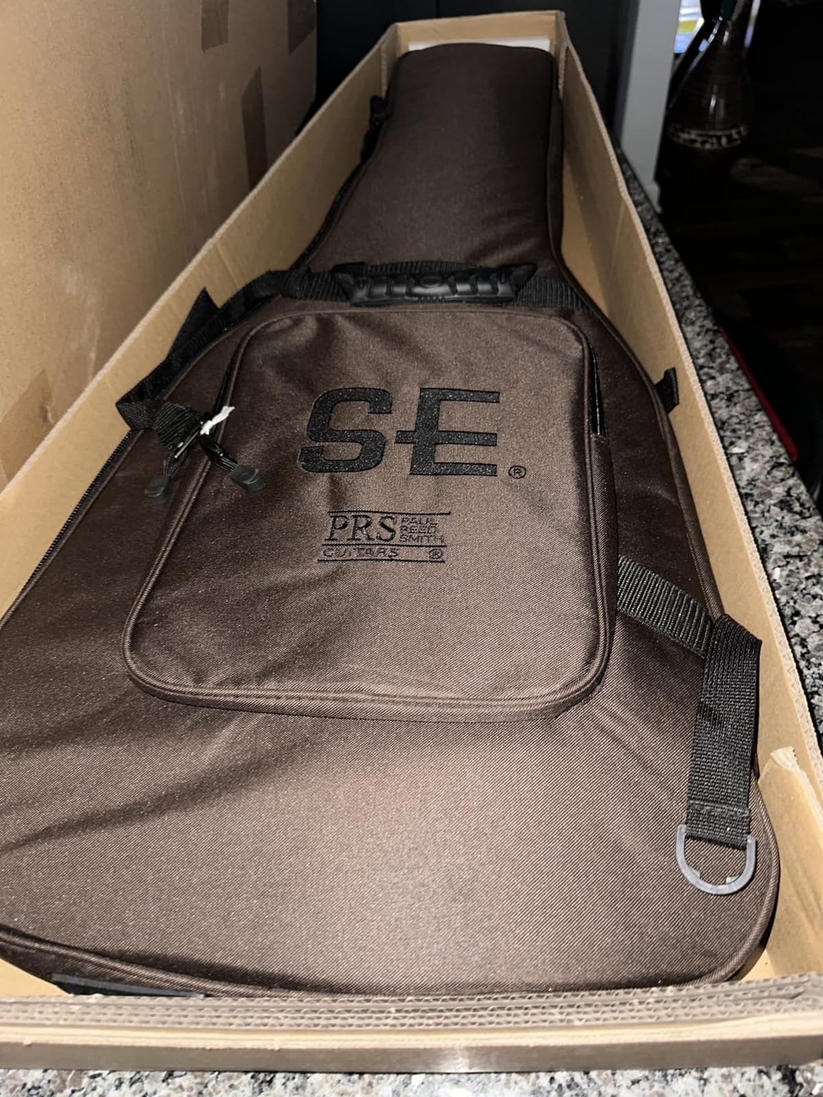 PRS SE CE24 Electric Guitar, Charcoal Burst with Gigbag customer photo 1