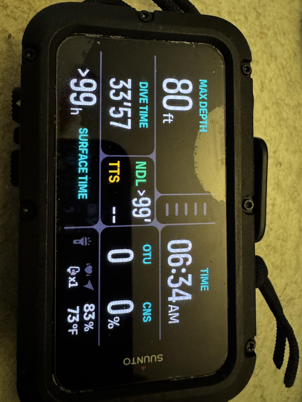 SUUNTO Nautic Dive Computer w/Bungee Cord, Bright AMOLED Display | Integrated LED Flashlight, Up to 120H, GPS & Underwater Route Tracking, Wireless Tank Pressure Monitor, Suunto App Connectivity customer photo 1
