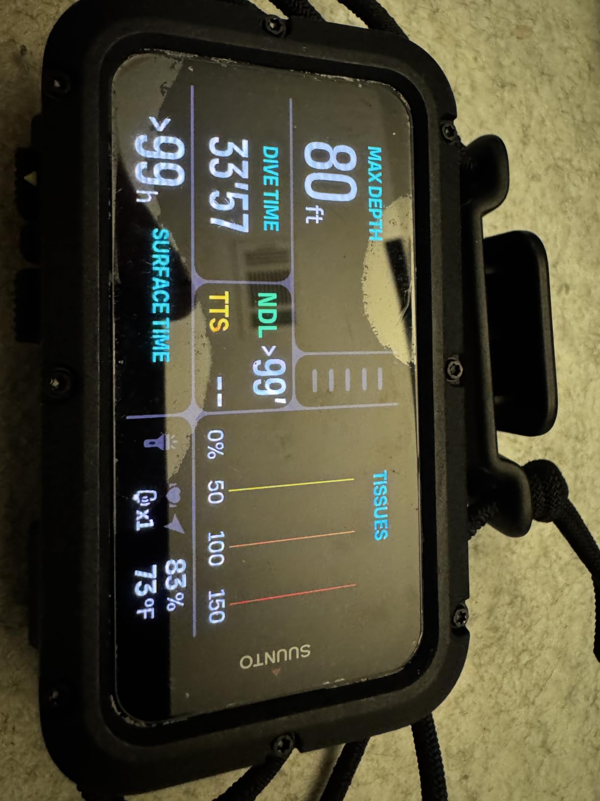 SUUNTO Nautic Dive Computer w/Bungee Cord, Bright AMOLED Display | Integrated LED Flashlight, Up to 120H, GPS & Underwater Route Tracking, Wireless Tank Pressure Monitor, Suunto App Connectivity customer photo 2