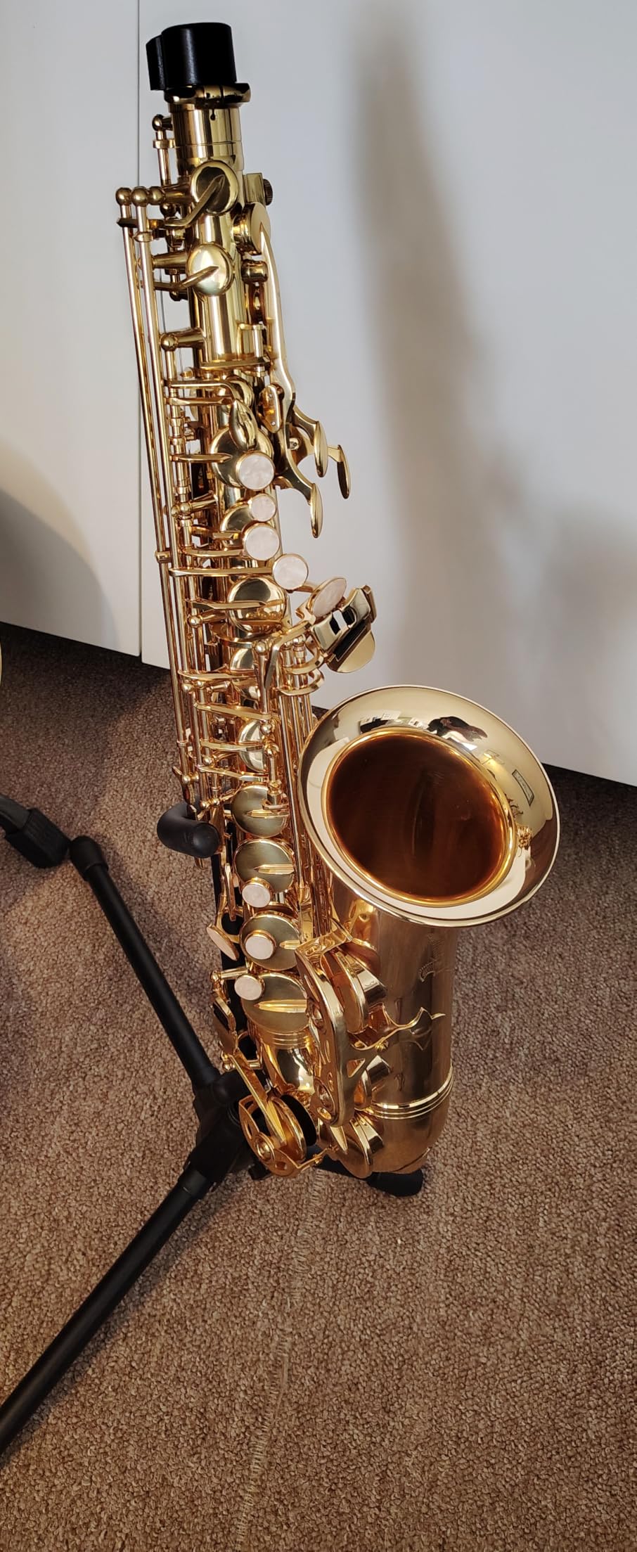 SONICAKE Alto Saxophone E Flat - Beginner Friendly Gold Saxophone Full Kit for Students customer photo 1