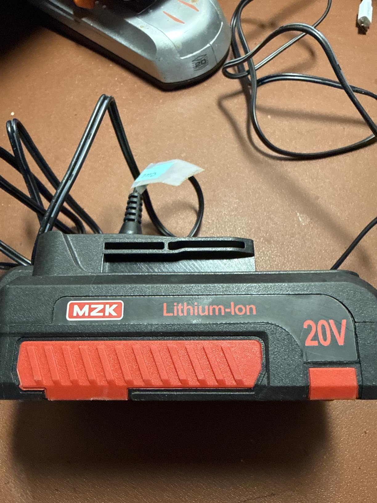 MZK 20V Cordless Tiller Cultivator, 8-Inch Steel Tines, 360 RPM | Battery-powered mini garden cultivator for soil cultivation, lawn care, and small garden beds. customer photo 2