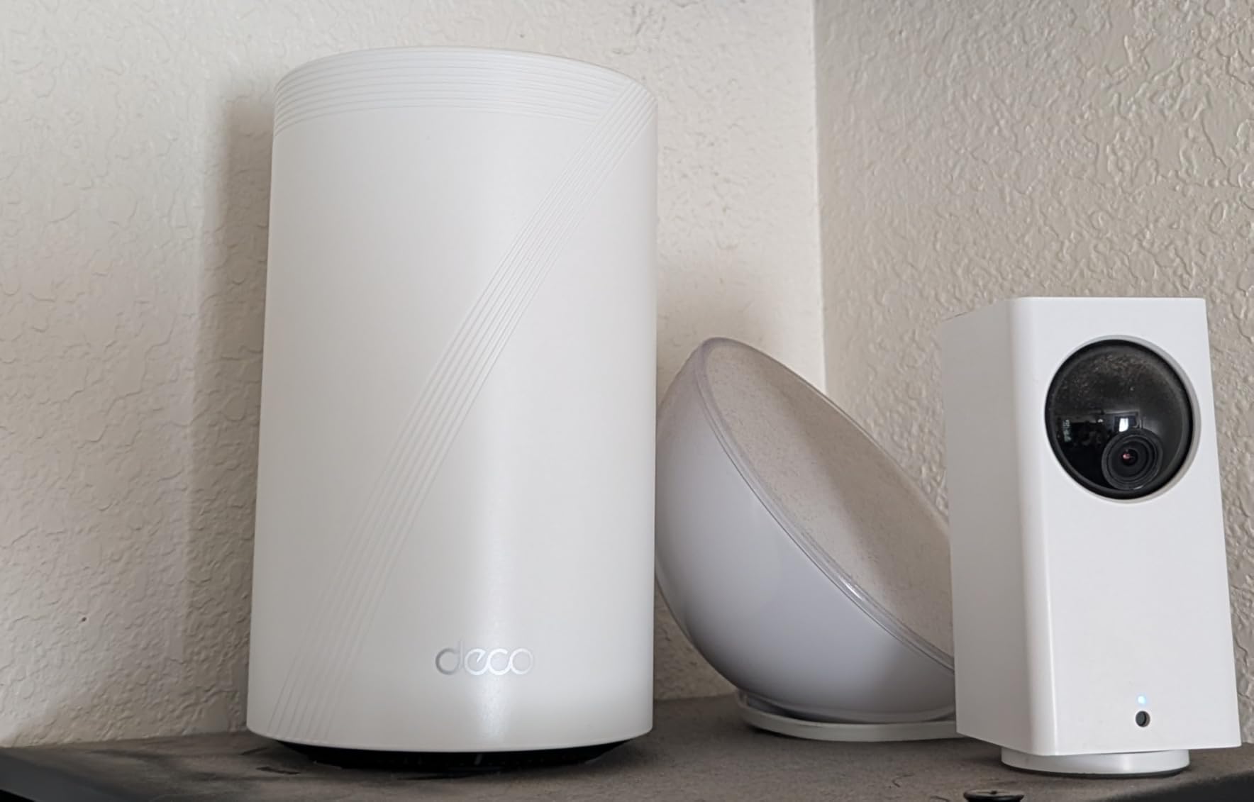 TP-Link Deco 7 Pro BE17000 Tri-Band Wi-Fi 7 Whole Home Mesh System | 9-Stream 17Gbps | 10G RJ45/SFP+ Combo | Multi-Gig Wired Backhaul | Up to 8500 Sq.ft | HomeShield, MLO, 320 MHz (Deco BE77 3-Pack) customer photo 1
