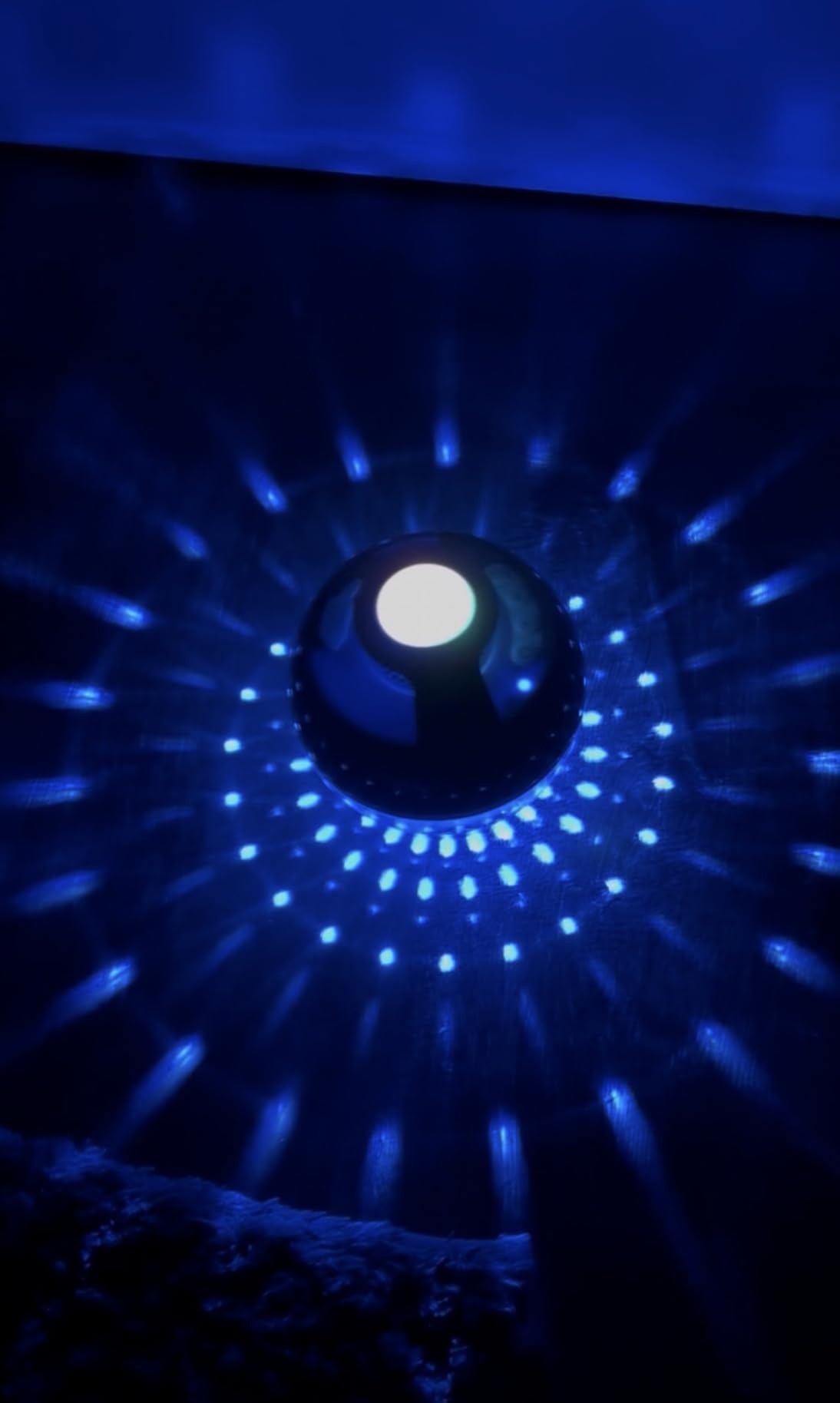 KingSom Floating Pool Speaker with Lights,Bluetooth Pool Speaker,Dark Blue | IP68 Waterproof Hot tub Speakers,Loud Sound Floating Speaker for Pools,BT5.4,24H Playtime Portable Speaker customer photo 2