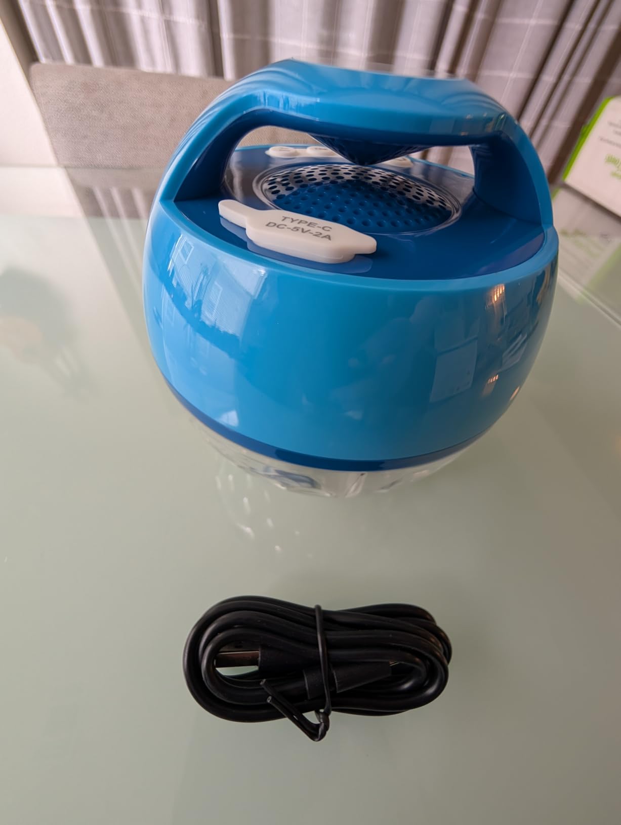 Luxfero Floating Bluetooth Pool Speaker with RGB Lights, Hot Tub Speaker | Top & Bottom Lights, Bluetooth 5.4, 6W, 360° Surround Sound, Hands-free Call, IP68 Waterproof, Type-C Charging, Portable customer photo 1