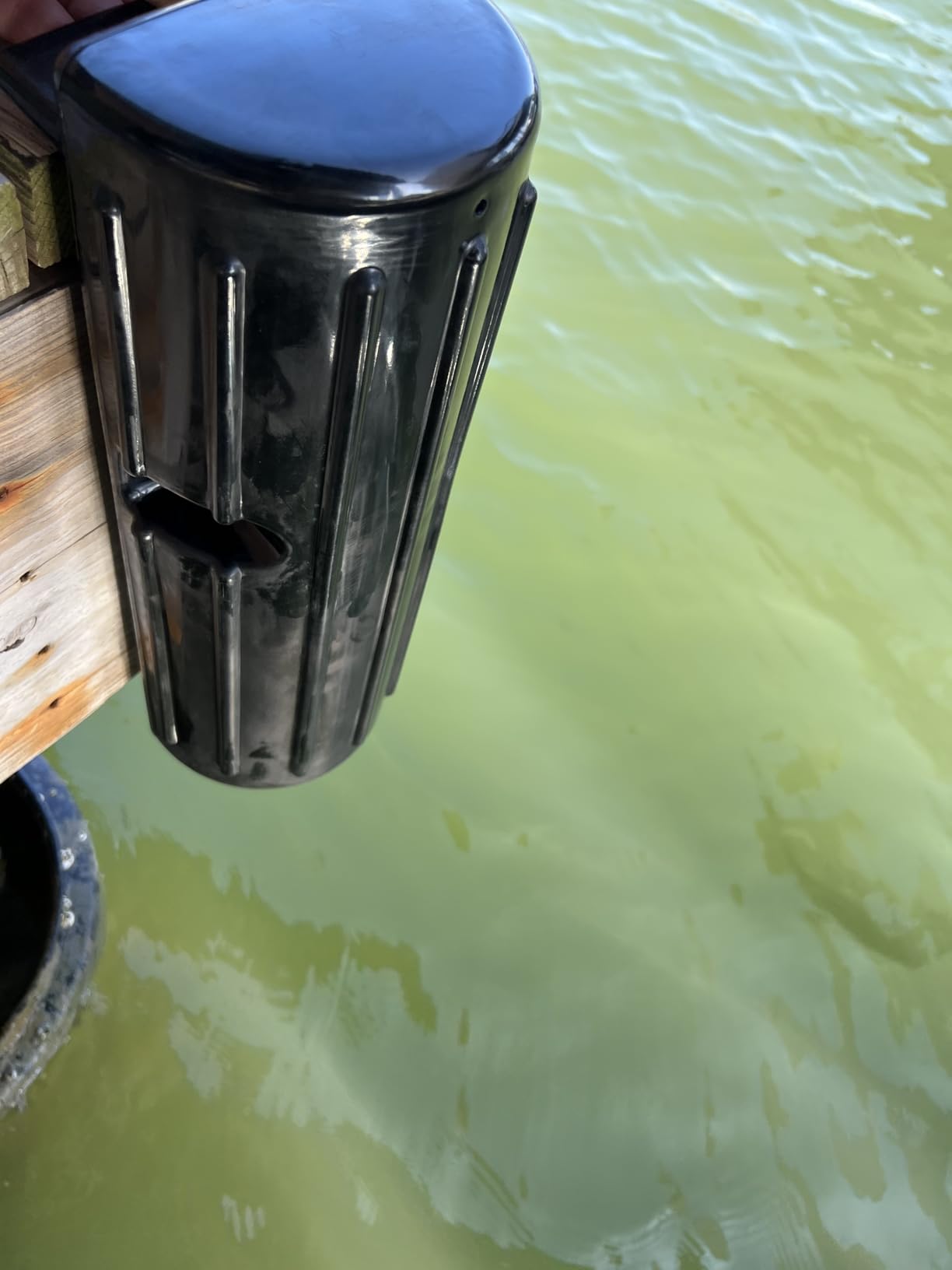 OCEANBROAD Dock Bumpers, Boat Dock Bumpers for Edge & Side | UV-Resistant PVC, Marine Fender Guard with Stainless Steel Hardware, Edge & Side Installation, Vertical Dock Protection customer photo 2