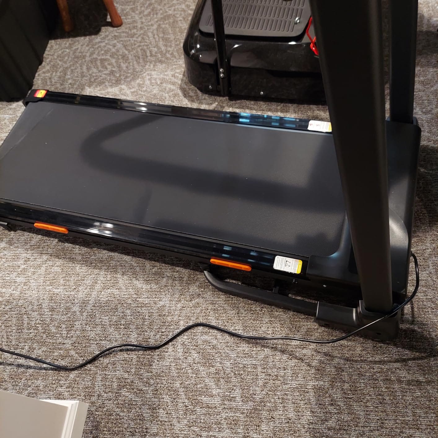 UMAY Fitness 20% Treadmill with Auto Incline, Running Foldable Treadmills | Pulse Sensors, 400 LBS Capacity, 4.0HP Quiet Brushless, Max 8.0 MPH/8.7 MPH customer photo 2
