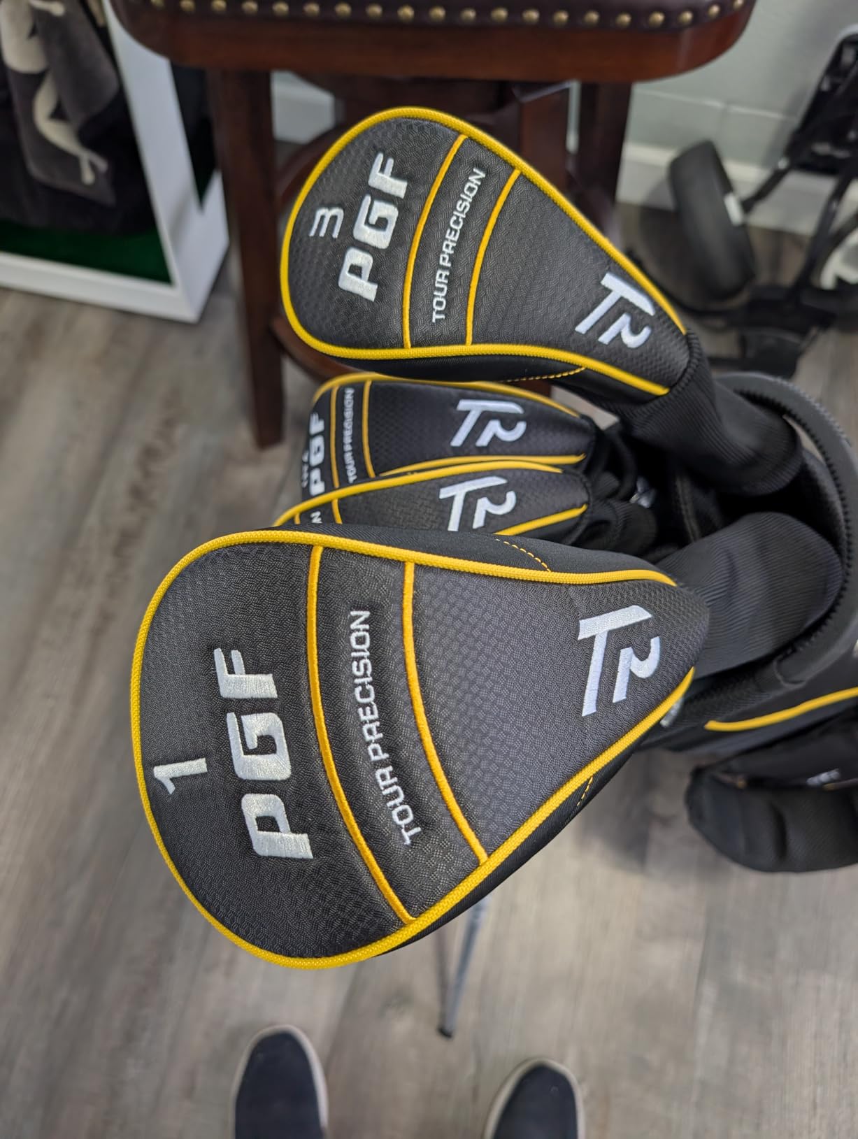 PGF Golf Gold TP Complete Golf Club Package Set for Men & Women [17-Pieces] [Flex: Regular] customer photo 2