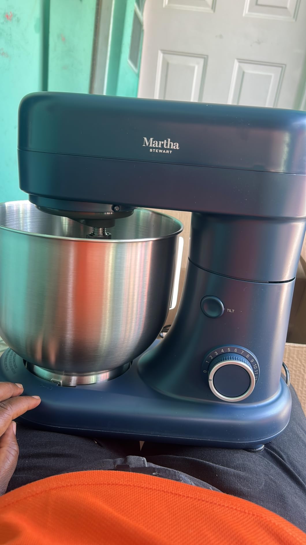 Martha Stewart 5.3QT Tilt Head Stand Mixer, 12 Speeds, Stainless Steel Bowl customer photo 1