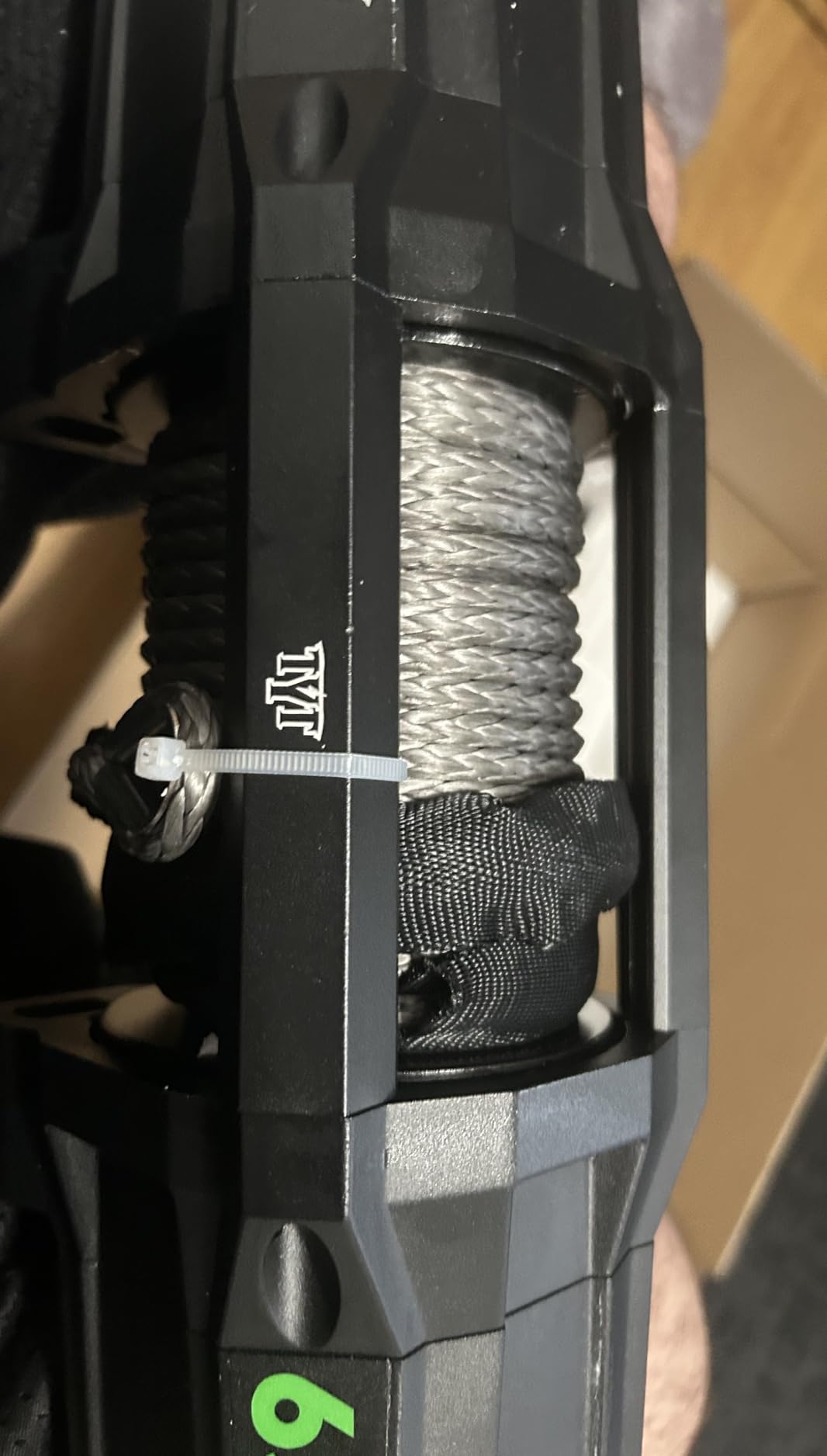 TYT 3000 lb ATV Winch with Wireless Remote and Wired Switch,12V DC Electric Winch Synthetic Winch Rope with Fairlead and Winch Mounting Plate customer photo 1