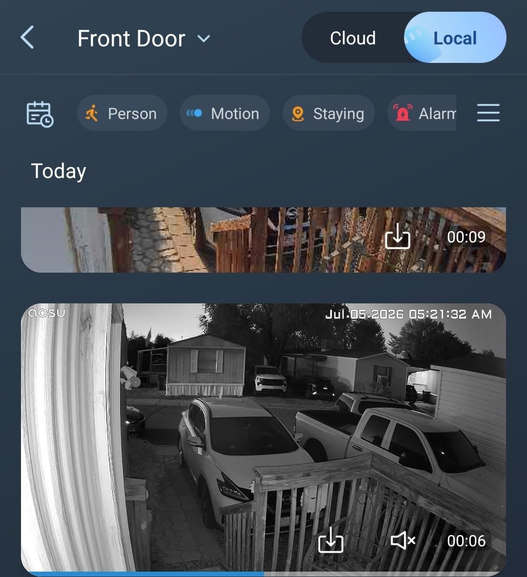 aosu Solar Security Cameras Wireless Outdoor, 2K HD Home Security Camera System, PIR + AI Human Detection, Color Night Vision, Easy to Set Up, Local Storage, No Subscription Required, 4-Cam Kit customer photo 2