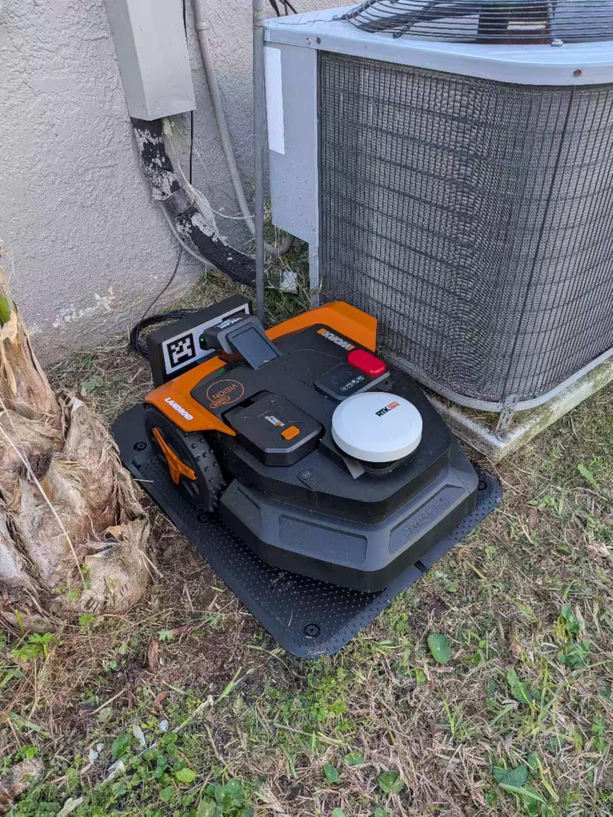 WORX Landroid Vision Cloud Robot Lawn Mower, No Perimeter Wire Robot Mower for 1/2 Acre, AI Obstacle Avoidance + RTK Cloud Navigation, 30% Slope, Auto Mapping, App Control, WR320 customer photo 1