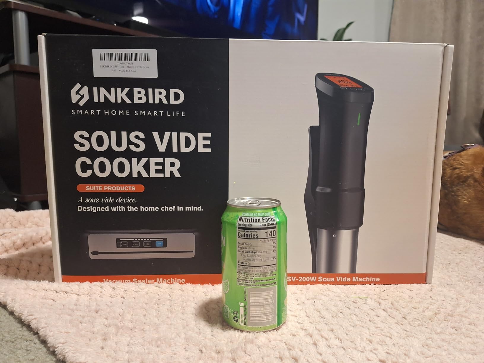 INKBIRD 2.4G WIFI Sous Vide Cooker Bundle with Vacuum Sealer Machine, 1000W Sous-Vide Kits, Immersion Circulator for Sous Vide Mahine with 14 Preset Recipes on Thermal Immersion customer photo 1