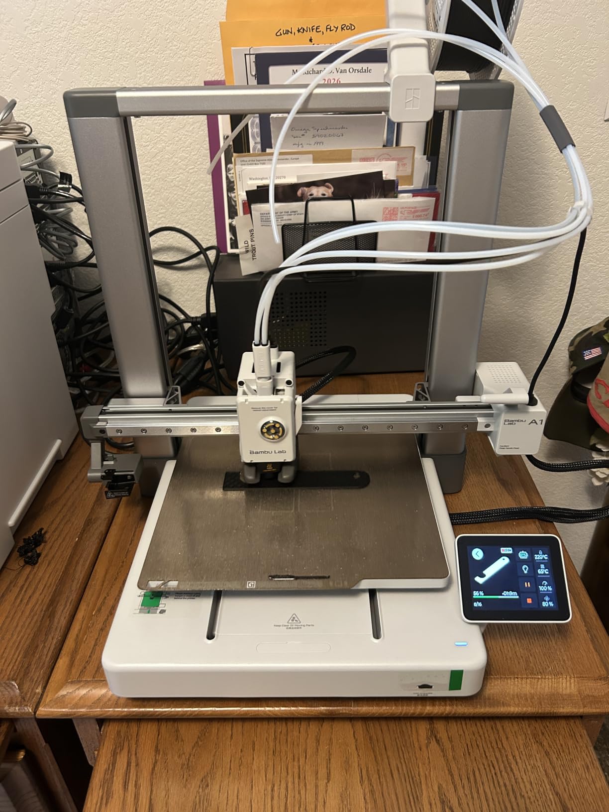 Bambu Lab A1 Combo + LED Lamp Kit, Support Multi-Color 3D Printing, High Speed & Precision, Full-Auto Calibration & Active Flow Rate Compensation, ≤48 dB Quiet FDM 3D Printers customer photo 2
