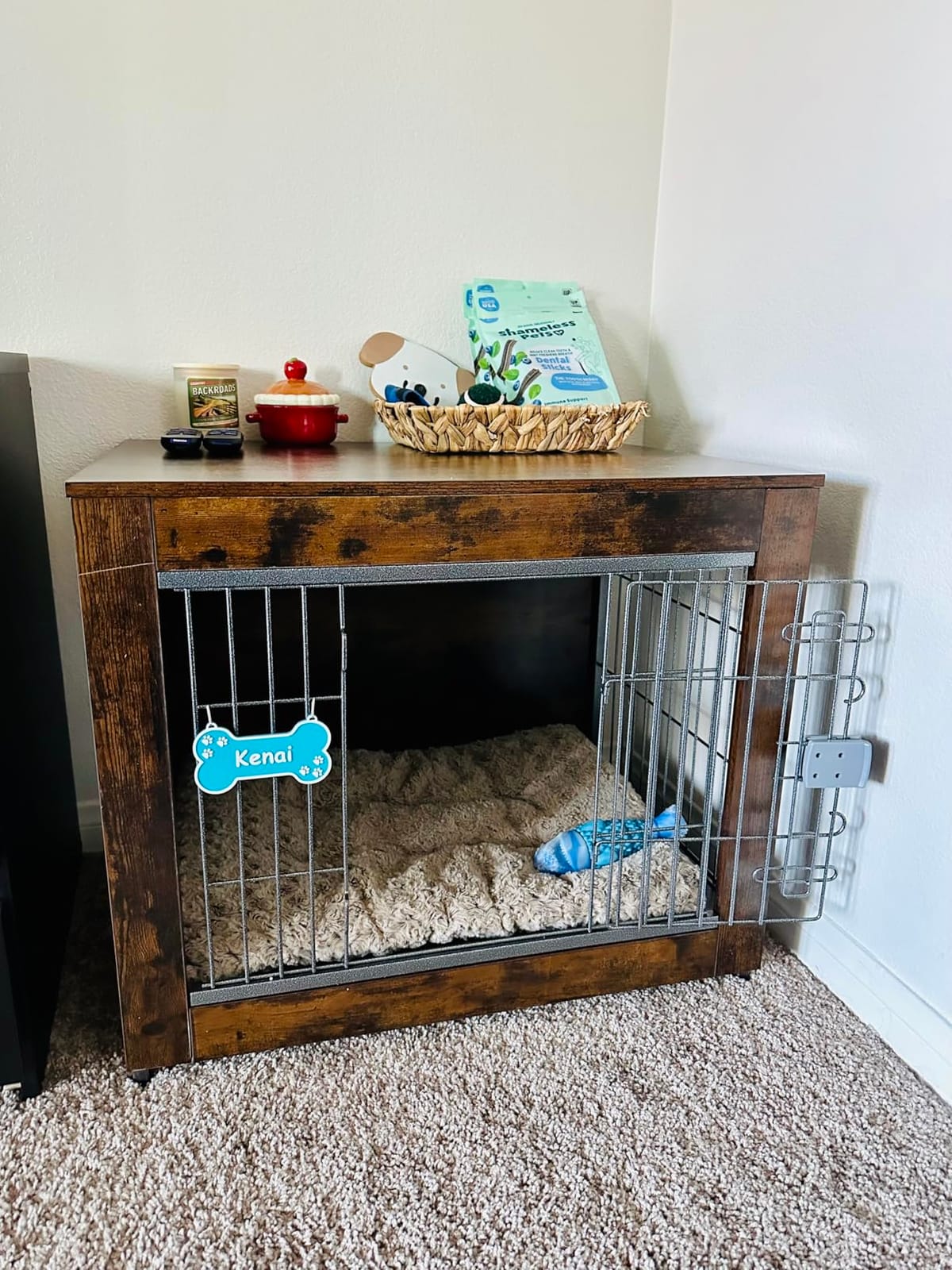 Wooden Dog Crate Furniture 27