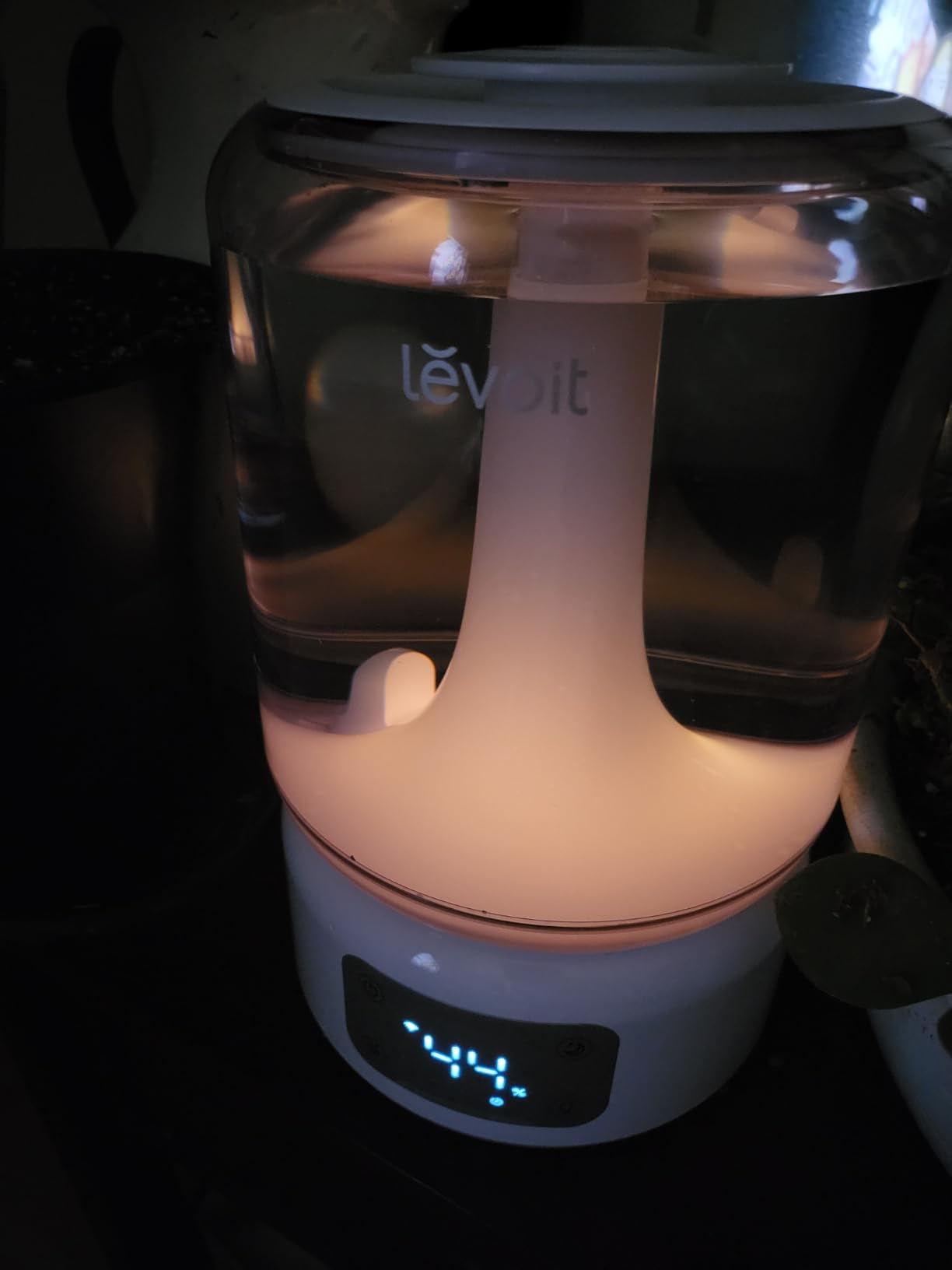 Levoit Humidifiers for Bedroom Large Room, 6.2L Dishwasher Safe, Smart App | Top Fill Cool Mist Humidifier for Baby & Plants, Easy to Clean, Quiet 26dB, 62H Runtime, Essential Oil, NeoClassic 650S customer photo 1