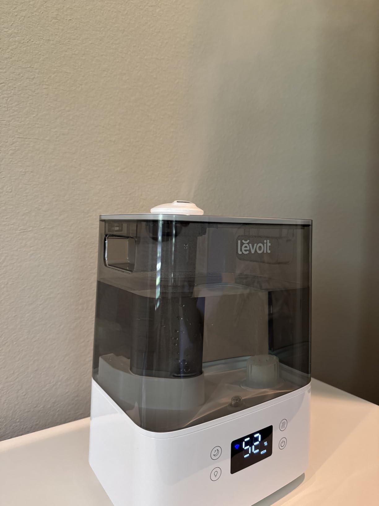 Levoit Humidifiers for Bedroom Large Room, 6.2L Dishwasher Safe, Smart App | Top Fill Cool Mist Humidifier for Baby & Plants, Easy to Clean, Quiet 26dB, 62H Runtime, Essential Oil, NeoClassic 650S customer photo 2