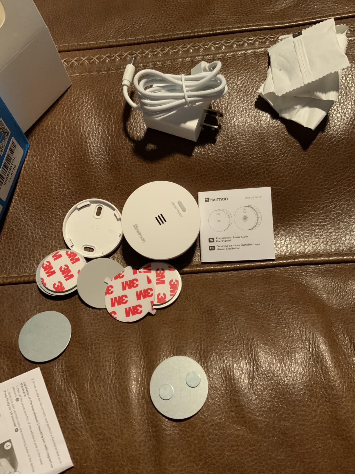 Heiman Smart Smoke Detector 3-Pack with Wi-Fi Gateway, App Instant Alerts customer photo 1