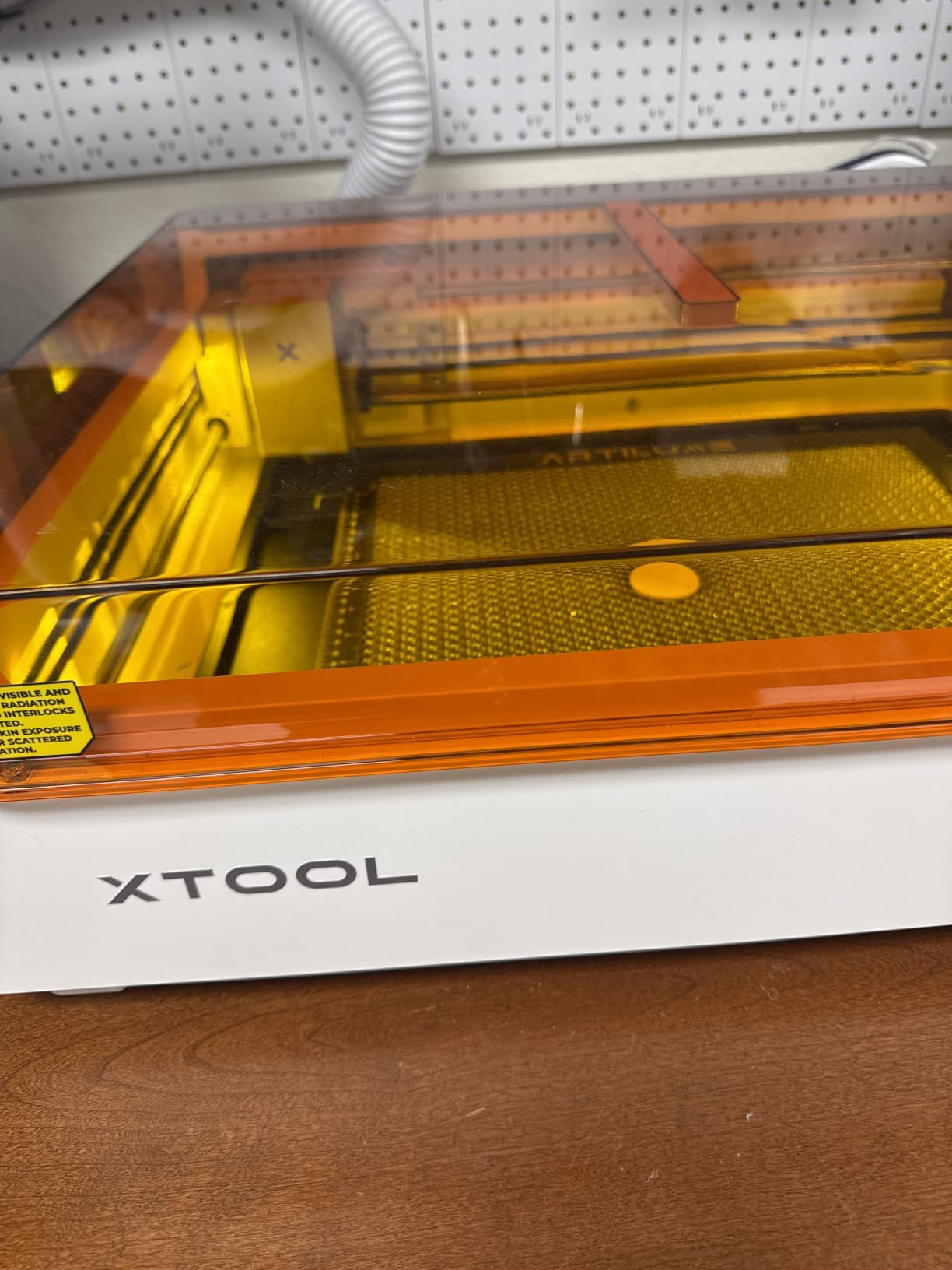 xTool M2 10W Color Craft Laser Engraver, with Dual Cameras, CMYK Inkjet Printer, RA3 Lite Rotary, Class 1 Enclosed Safe Laser Engraving Machine for Wood, Leather, Felt, Fabric, Paper, DIY Crafts customer photo 1