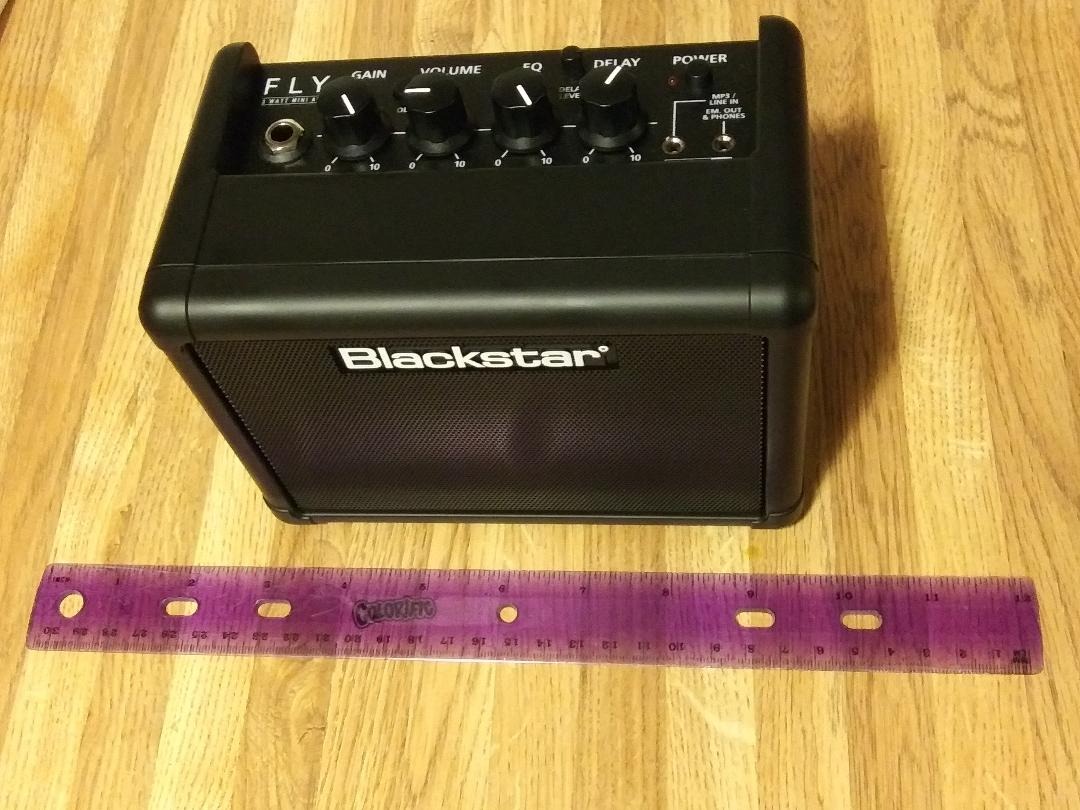Blackstar Fly 3-3W 1x3 Compact Mini Guitar Amp w/ 2 Channels - White customer photo 2