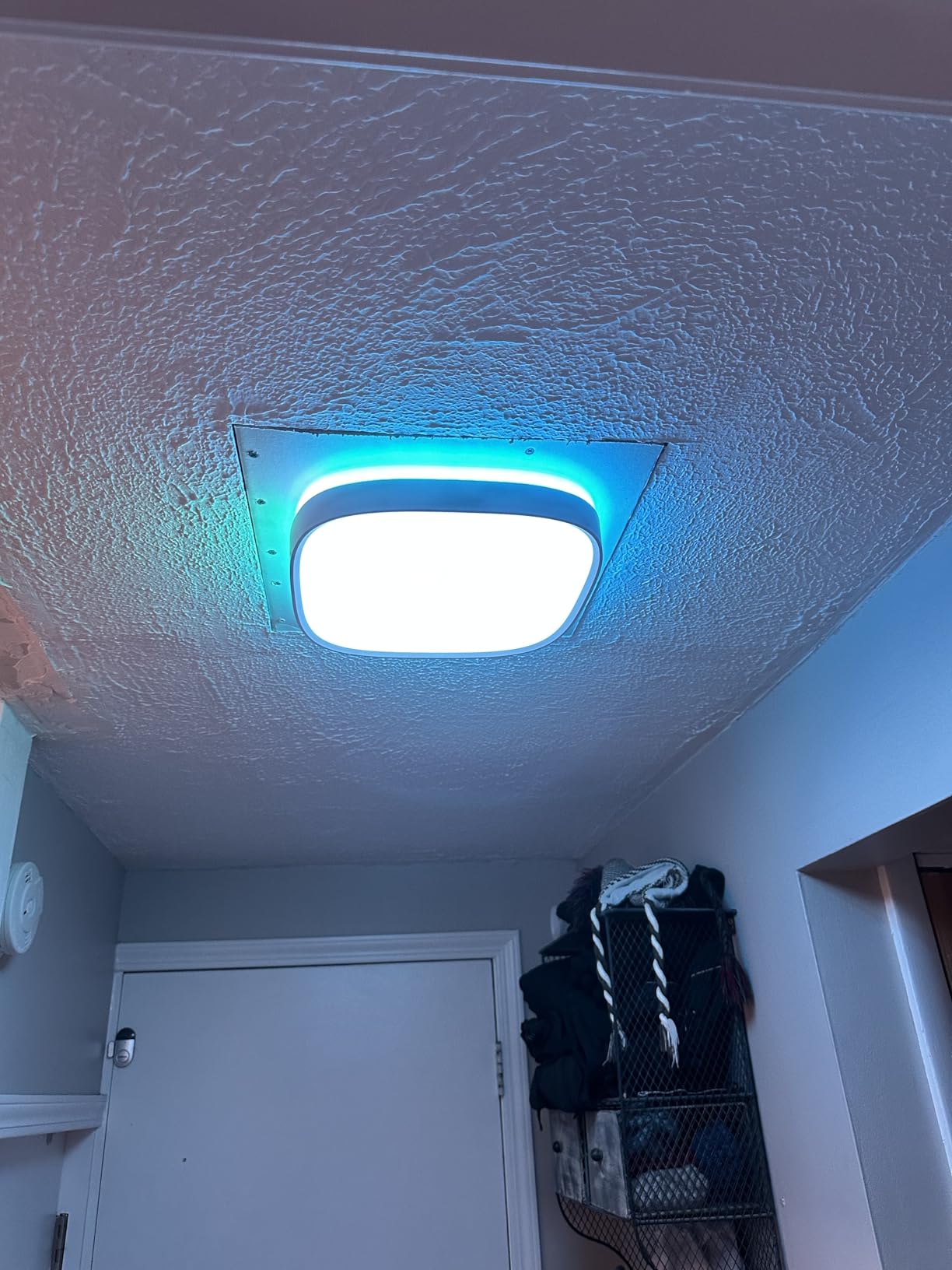Govee Smart Ceiling Light Pro, RGBIC 4800LM 2700K-6500K 18 Inch 1 Pack | RGBIC LED Ceiling Light Fixture, Works with Matter Alexa, 2700K-6500K Lights for Living Room, Bedroom customer photo 2