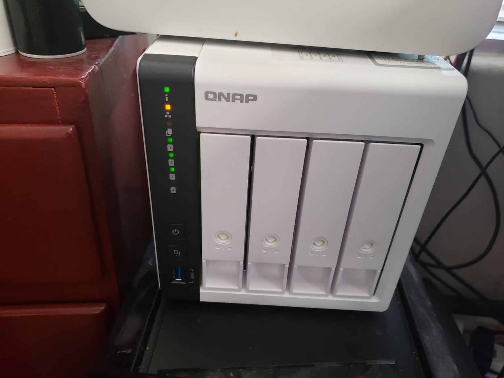 QNAP TS-233-US 2 Bay Desktop NAS customer photo 1