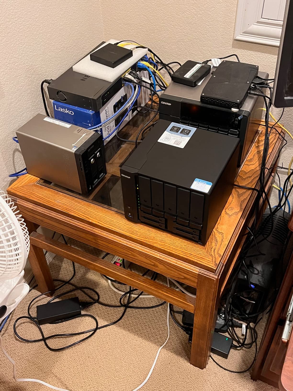QNAP TS-432X-4G-US 4 Bay 10GbE Desktop NAS | ARM Alpine AL524 Quad-core Processor and 4 GB DDR4 RAM (Diskless) customer photo 1