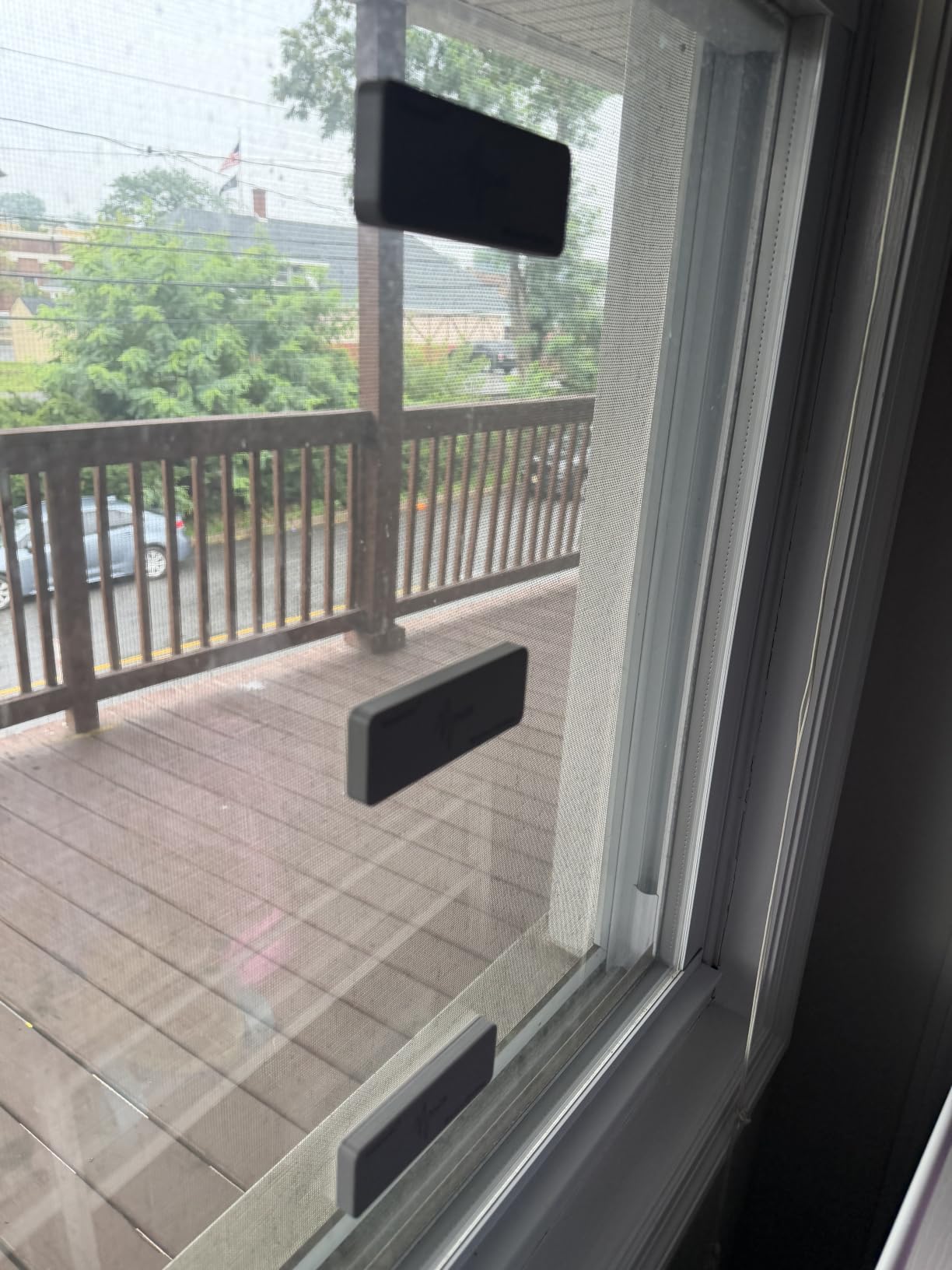 Window Noise Reducer, Helps Reduce Low Frequency Traffic Noise Through Windows by Controlling Window Resonance & Rattling, for Apartments, Dorm Rooms & Urban Homes (Grey 6Pcs VibeStop) customer photo 2