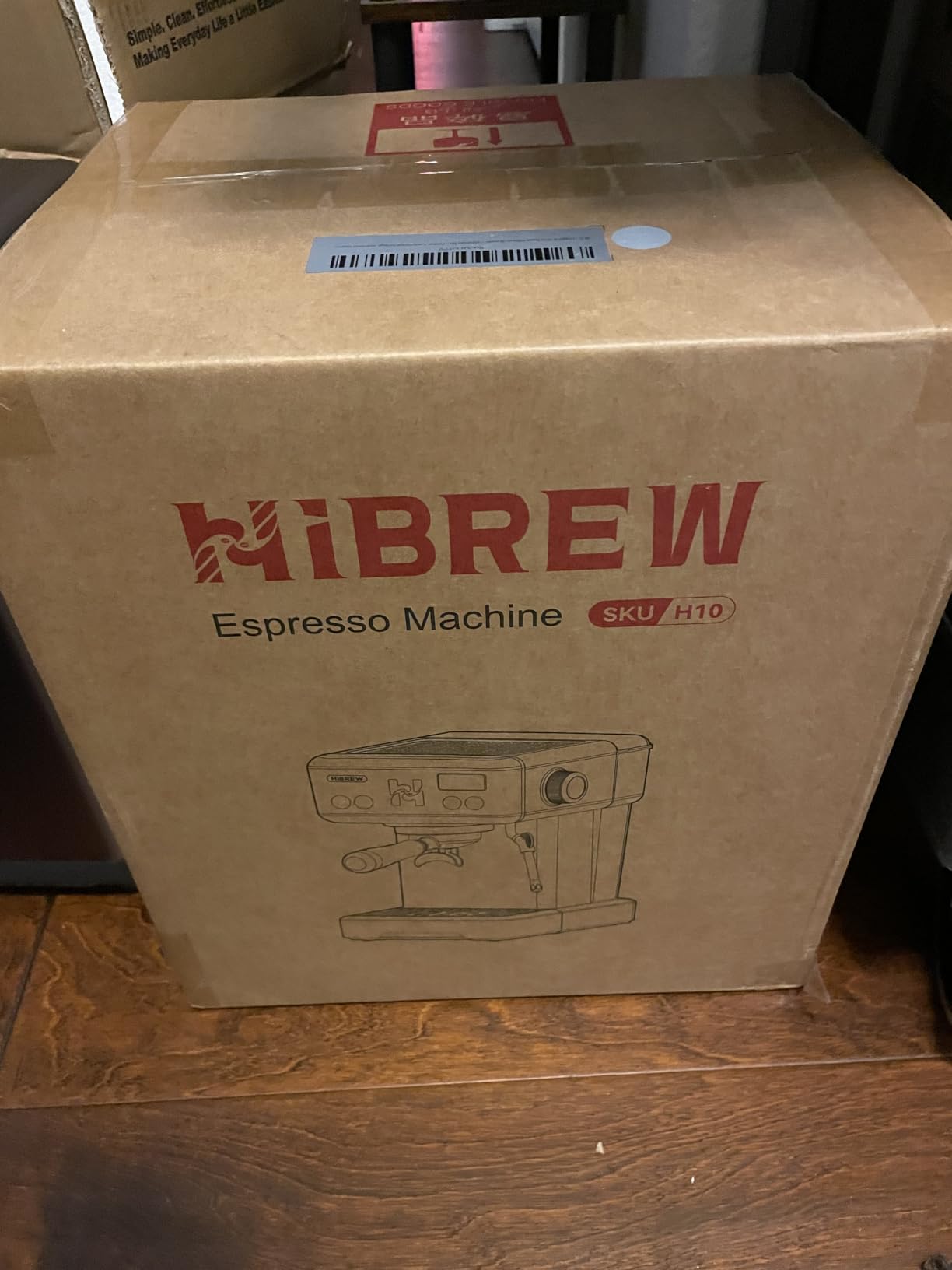 HIBREW H10 Customizable Espresso Machine with 58mm Commercial Group Head | One-Touch Steam & Extraction Temp Switch, Auto Pressure Release & Backflush Stainless Steel Coffee Maker customer photo 1