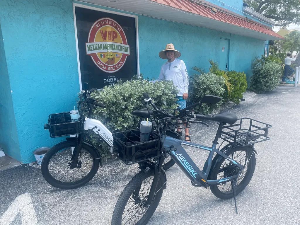 Aipas C1 Max Electric Bike for Adults Commuter, 85 Miles Long Range Ebike with 1100W Peak Motor, 24