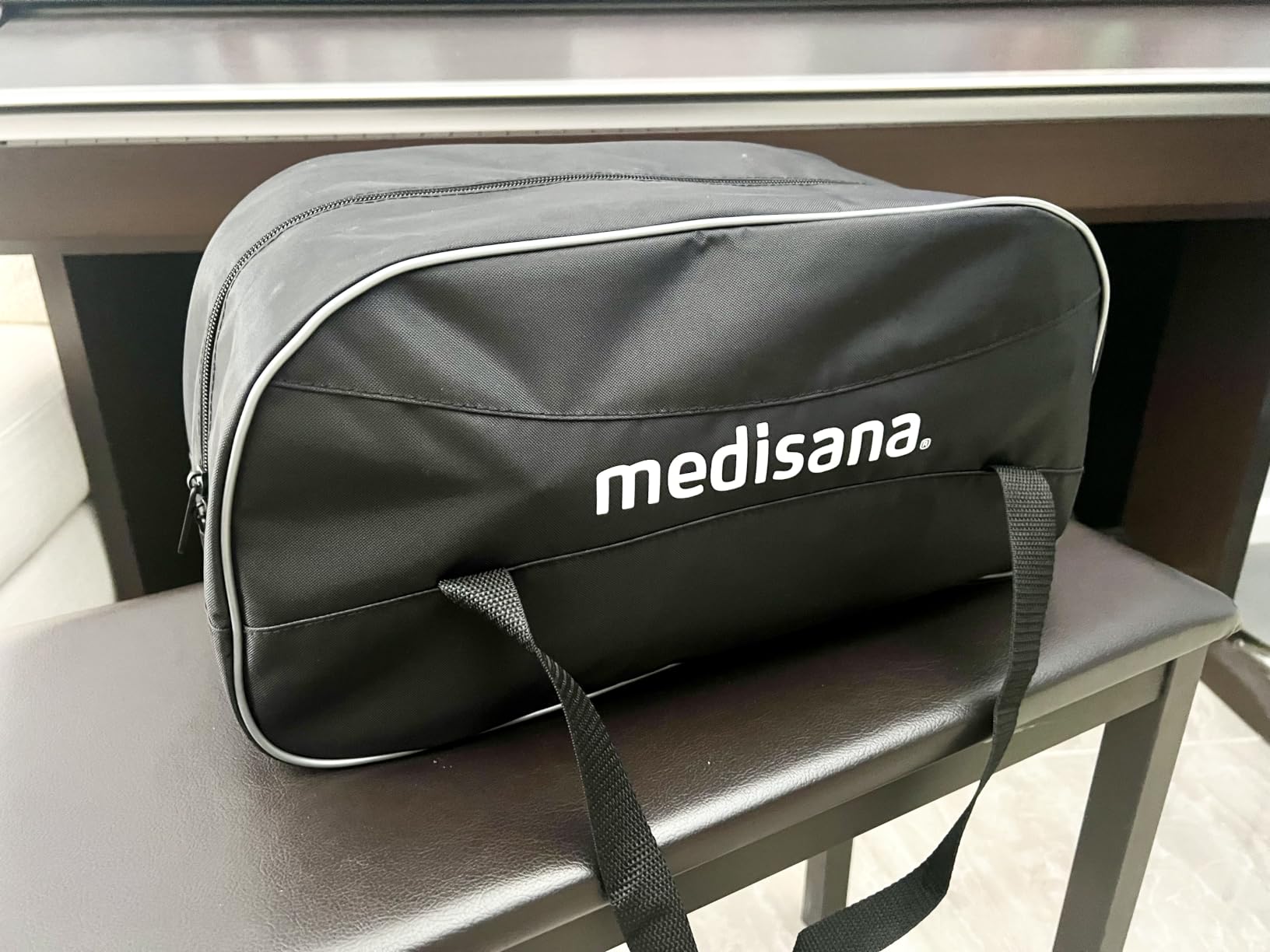 Medisana Leg Compression Massager with Heat, Full Leg & Foot Massager Compression Boots with 6 Modes, 5 Intensity and 3 Heat for Circulation and Pain Relief customer photo 1