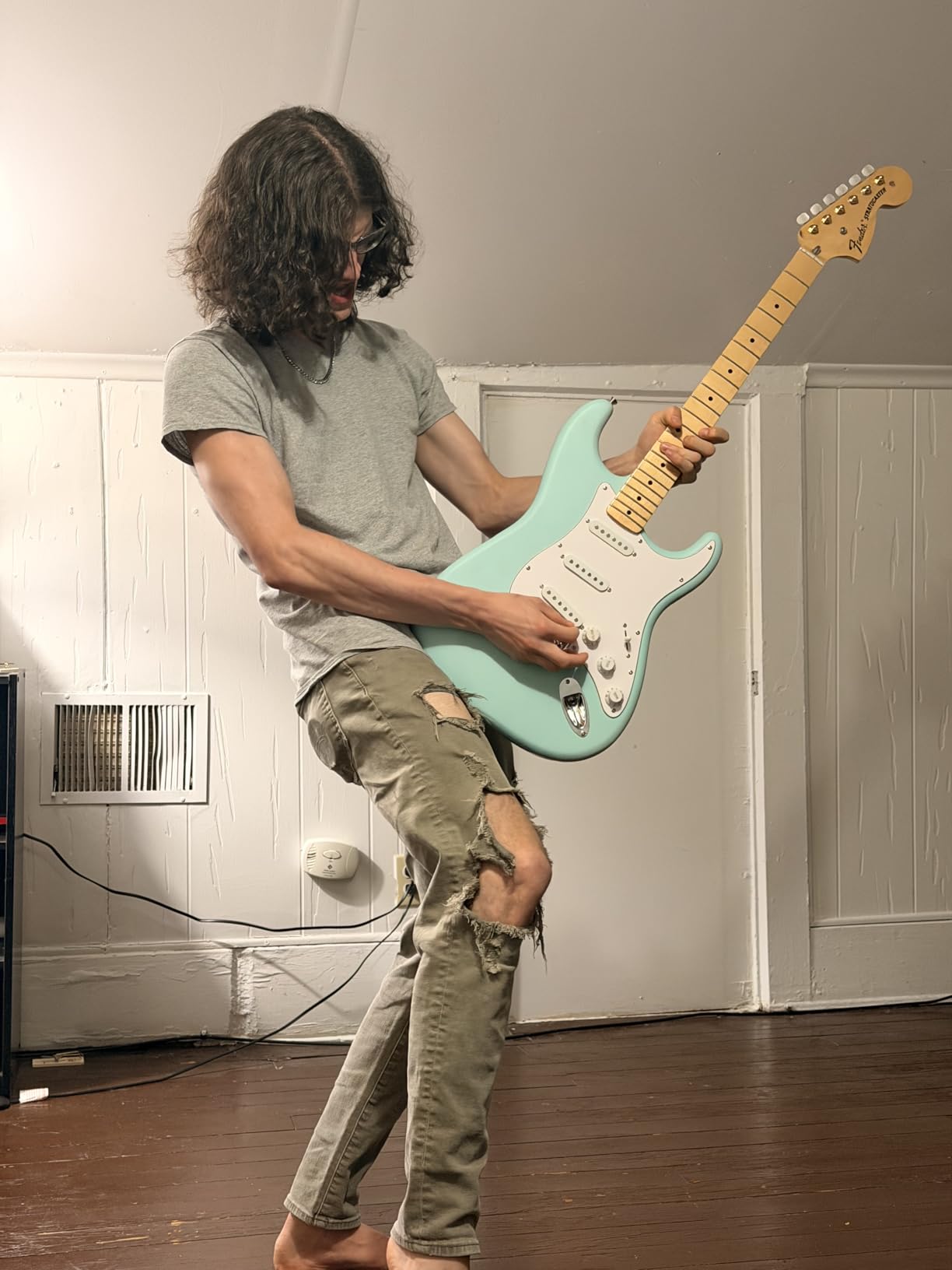 Fender Squier Stratocaster - Flash Pink customer photo 2