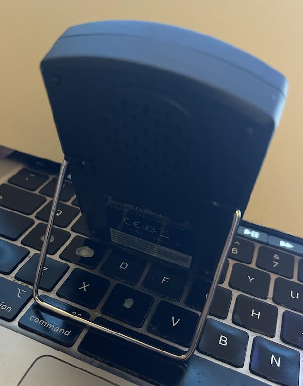 AM-709 Rechargeable Digital Metronome with Vocal Counting for Piano, Guitar, Drum, Violin and All Instruments | Faster Tempo Wheel (30-250BPM), Easy to Use, Big Sound, Pocket Size, Reliable for Practice customer photo 1
