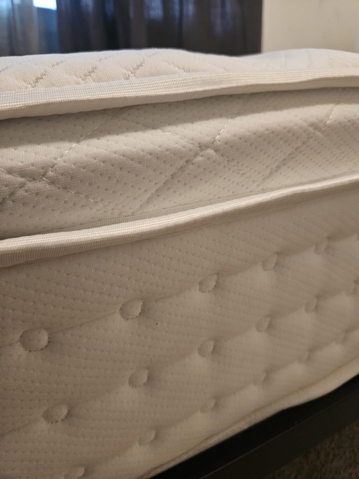 BedStory Medium Firm King Size Mattress 14 Inch, Hybrid Mattress in a Box for Zoned Pressure and Pain Relief, Signature Collection Deep Sleep Mattresses, 10 Years Warranty, 365 Nights Trial customer photo 1