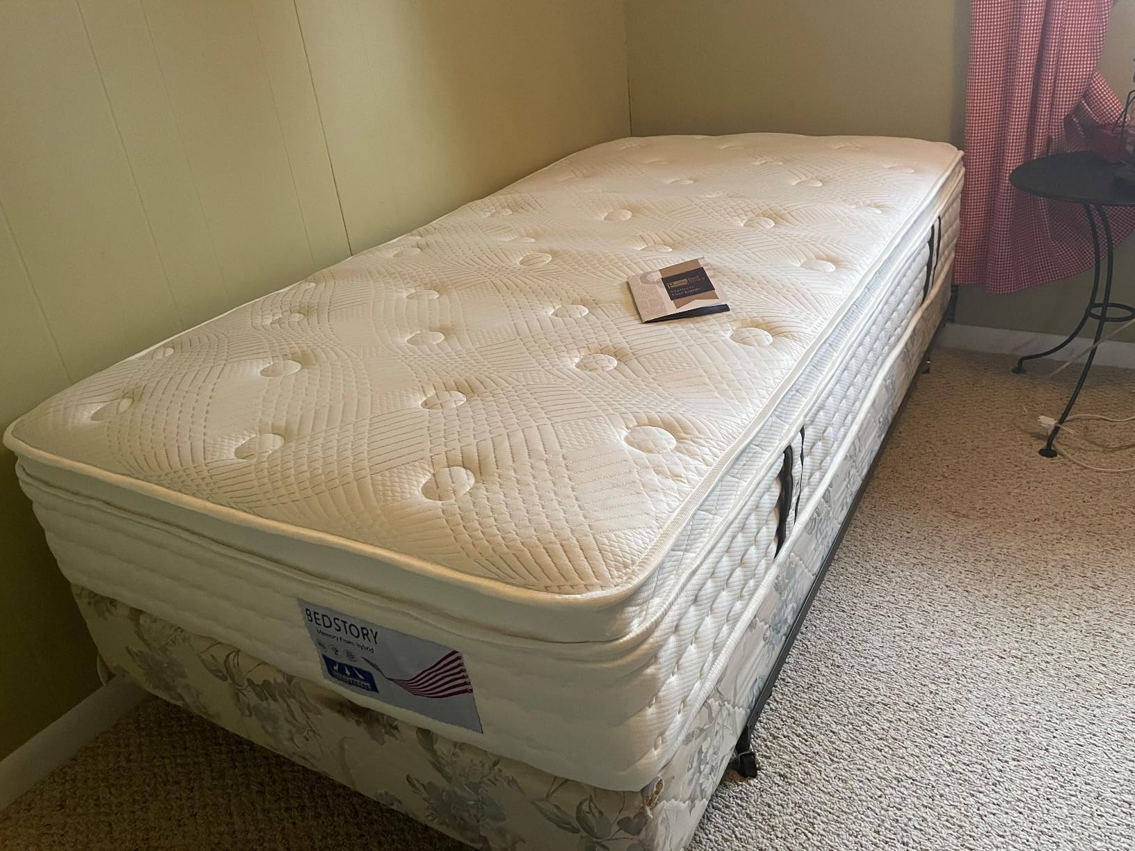 BedStory Medium Firm King Size Mattress 14 Inch, Hybrid Mattress in a Box for Zoned Pressure and Pain Relief, Signature Collection Deep Sleep Mattresses, 10 Years Warranty, 365 Nights Trial customer photo 2