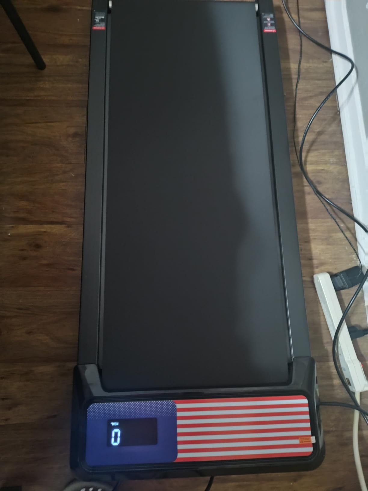 HOELLL Walking Treadmill Pad with 5% Adjustable Incline and APP Sync, Small Compact Under Desk Treadmills for Home and Office with Remote Control and LED Display, 2.5HP customer photo 2