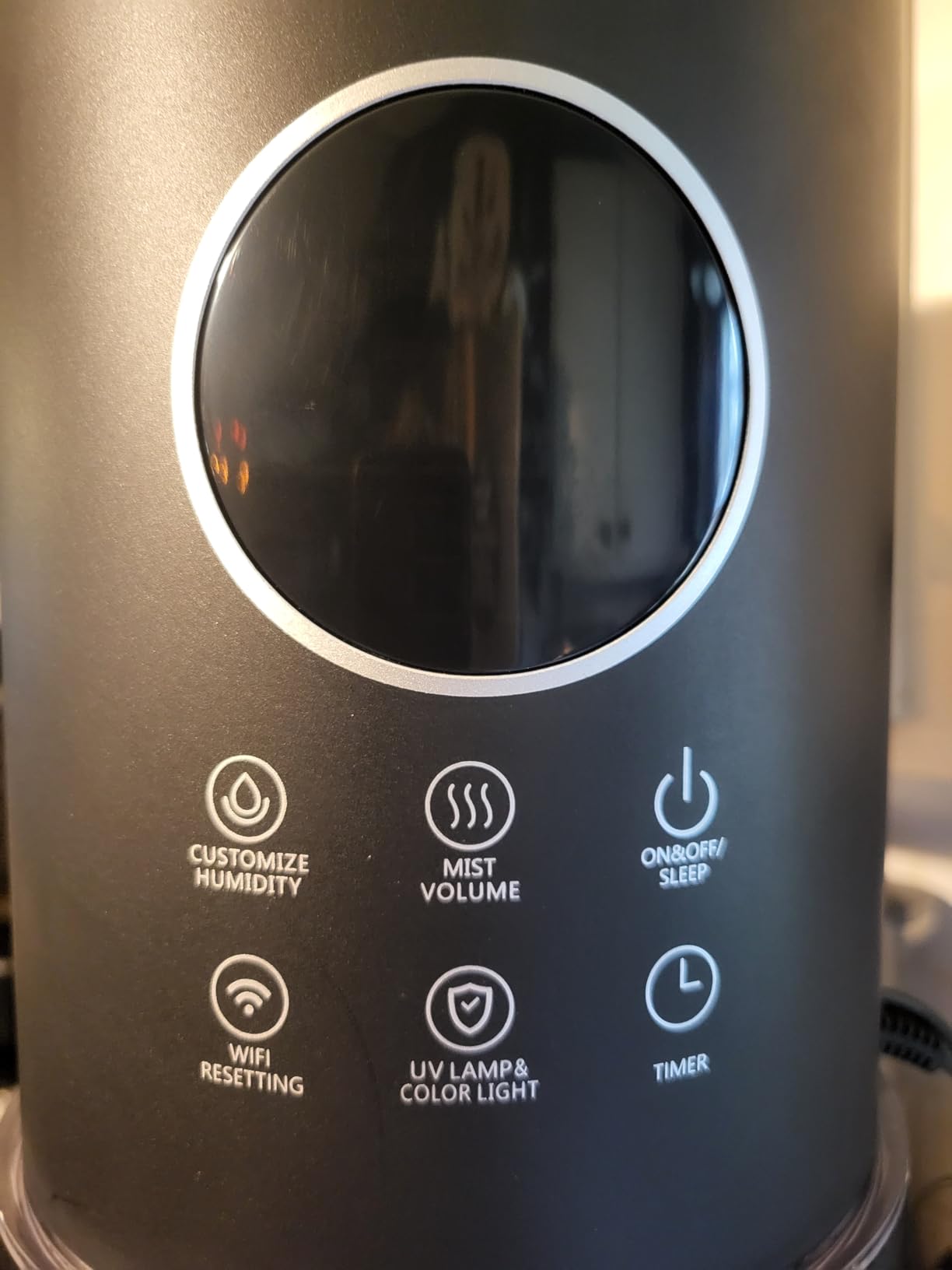 10L/2.64 Gal Humidifier for Large Room 600ft squared 60H Runtime 24H Timer Auto Mode APP & Remote Control Top Fill Diffuser Aromatherapy 7 Color Lights Cool Mist Humidifier for Bedroom Home Office Plant customer photo 1