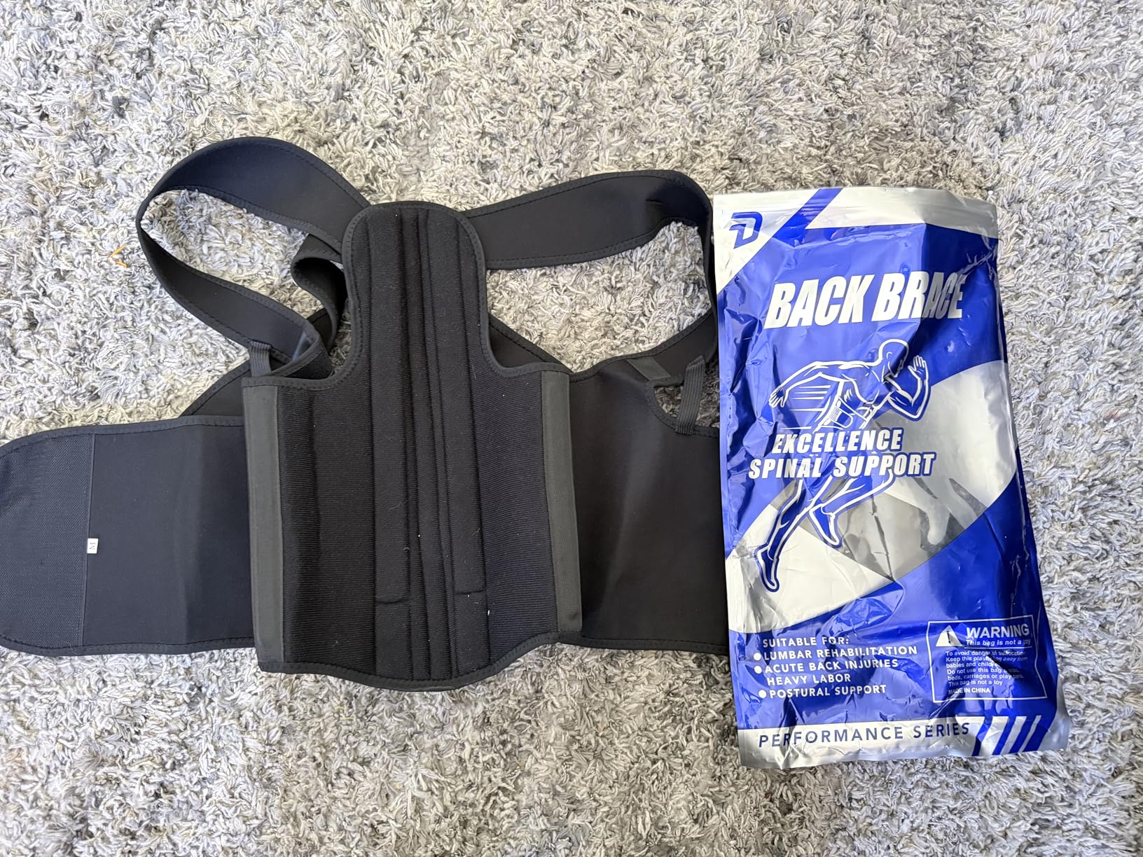 Posture Corrector for Men & Women, Medical-Grade Back Brace | Full Back Support Brace for Upper and Lower Back, Adjustable Shoulder Straightener for Work, Long Sitting and Exercise customer photo 1