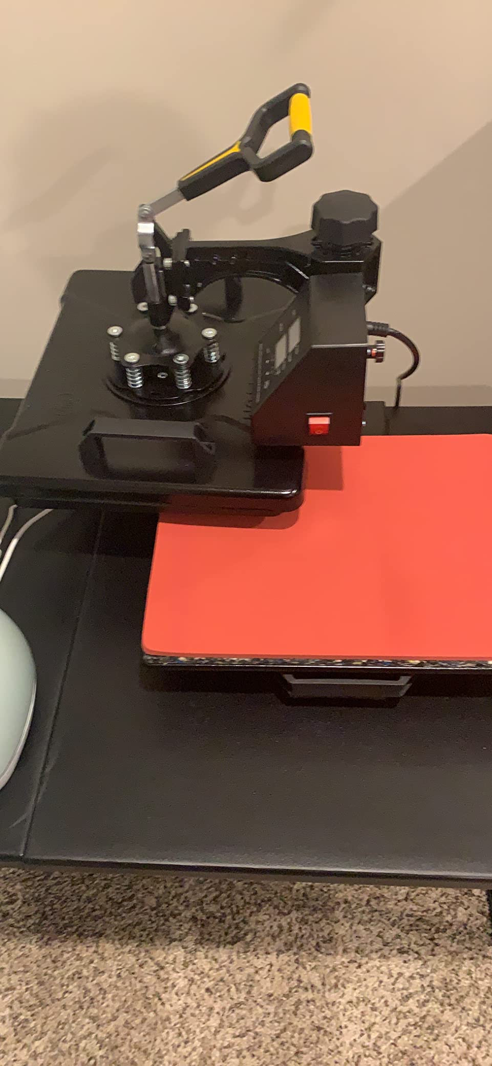 Slendor 15x15 inch 5 in 1 Swing Away Heat Press Machine for T Shirts | 15x15 5-in-1 press for custom T-shirts, tumblers, gifts and more customer photo 2