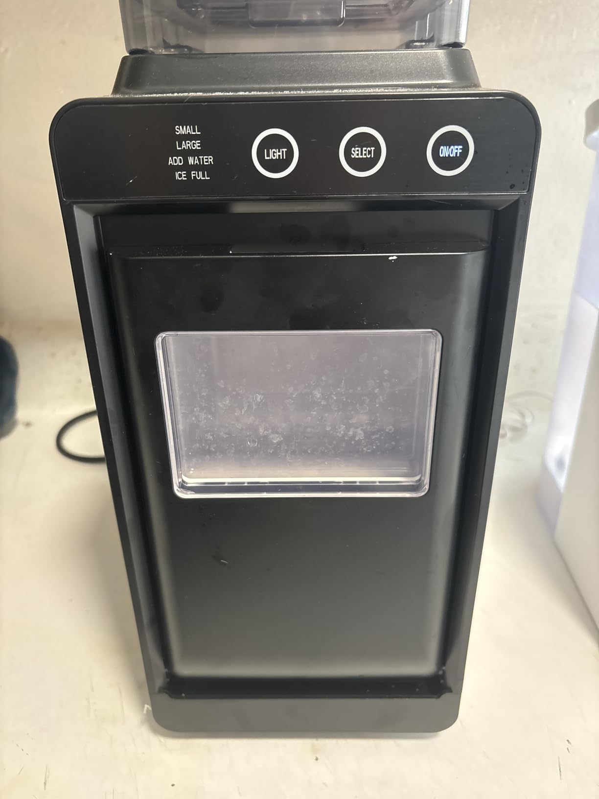 COWSAR Nugget Countertop Ice Maker, Automatic Ice Dispenser, 33 lbs/Day Chewable Pellet Ice Machine with Self-Cleaning & Measured Dispensing, Portable Ice Maker for Home, Kitchen, Office customer photo 2