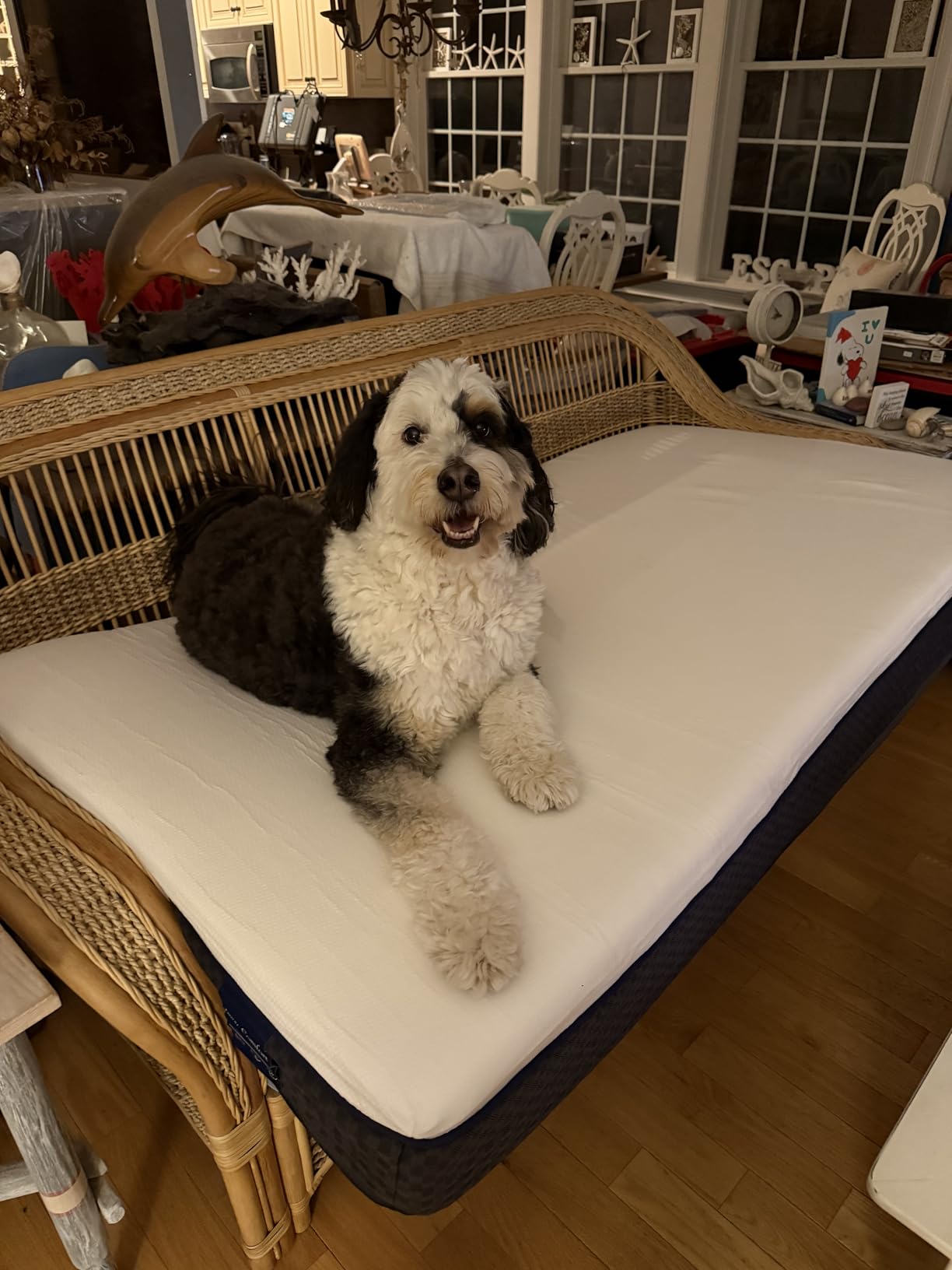Firm Queen Mattress - 14 Inch Memory Foam Mattress Queen with Orthopedic Lumbar Support - Motion Isolation & Cool Sleep, CertiPUR-US Certified, Assembled in USA customer photo 2