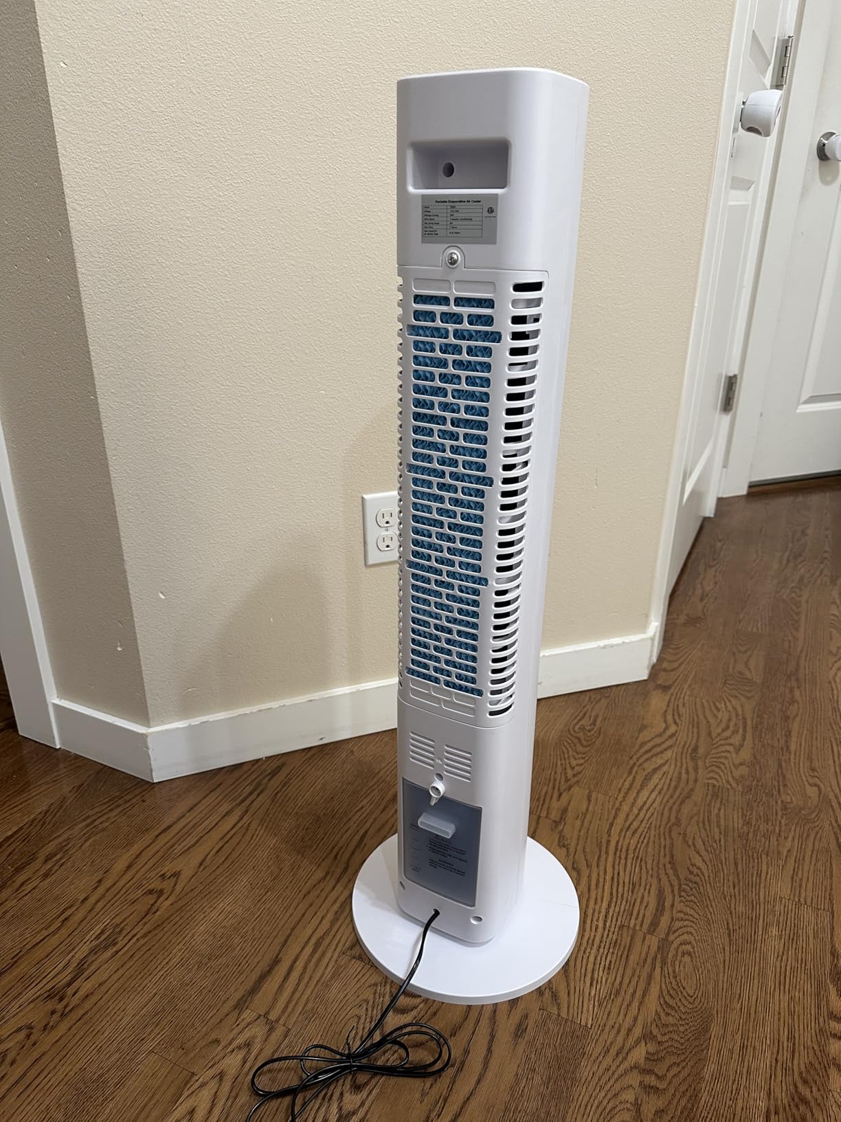 3600CFM Swamp Cooler Air Conditioner, 12Gal Dual Tank, 120° Oscillation for 1000Sq.ft Cooling Evaporative Air Cooler w/ 3Modes&3Speeds, Timer, Windowless Portable Air Conditioner customer photo 1