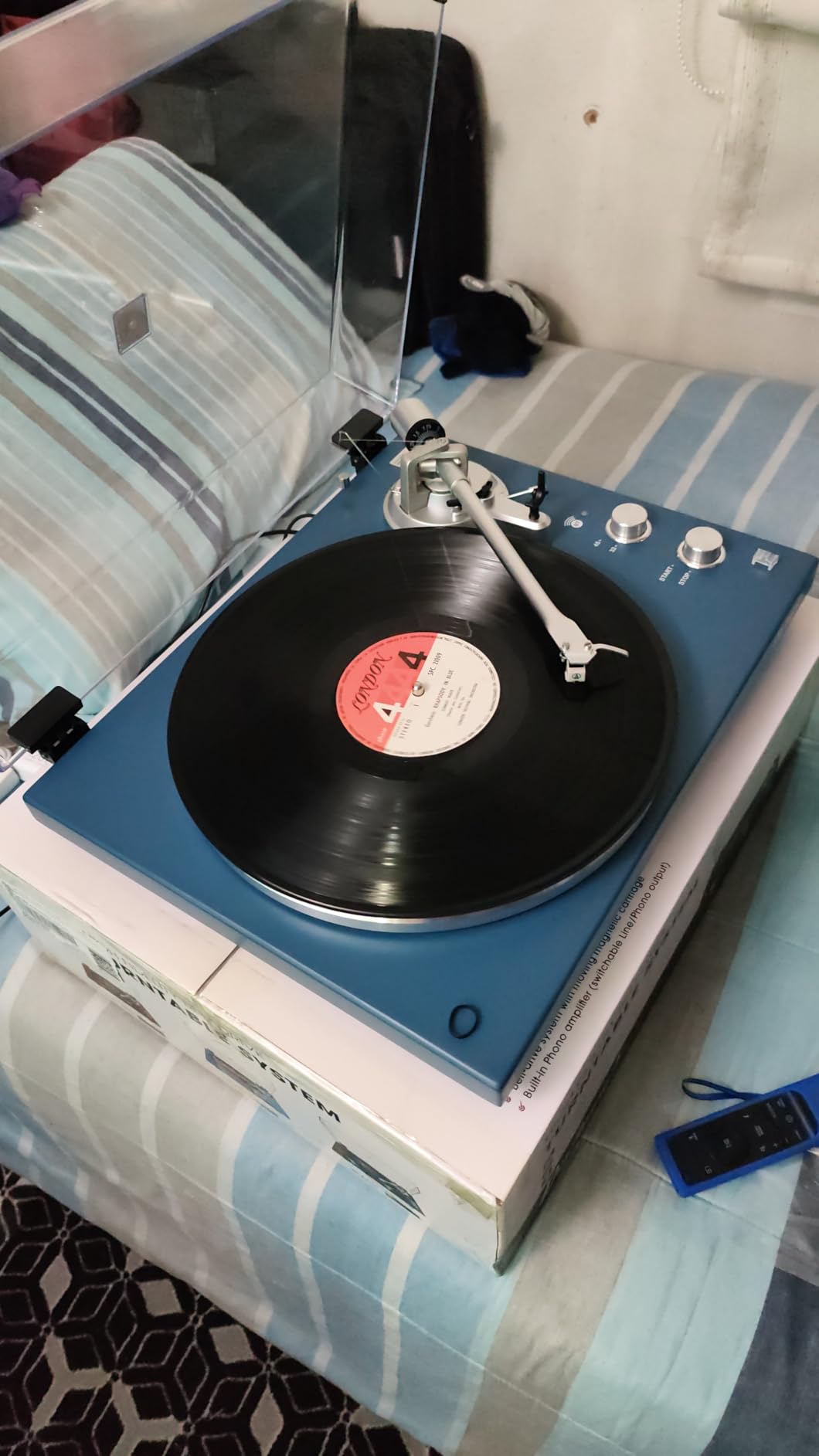 Belt Drive Turntable for Vinyl Record Player and Bluetooth Output customer photo 2