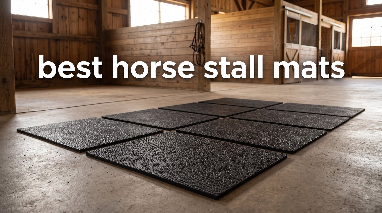 best horse stall mats
