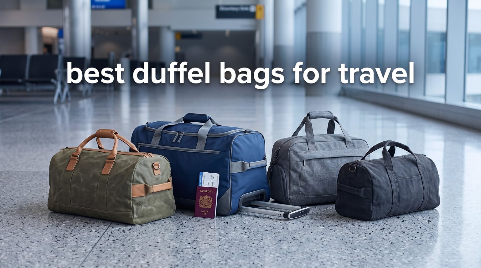 best duffel bags for travel
