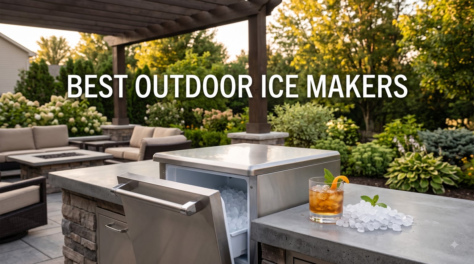 best outdoor ice makers