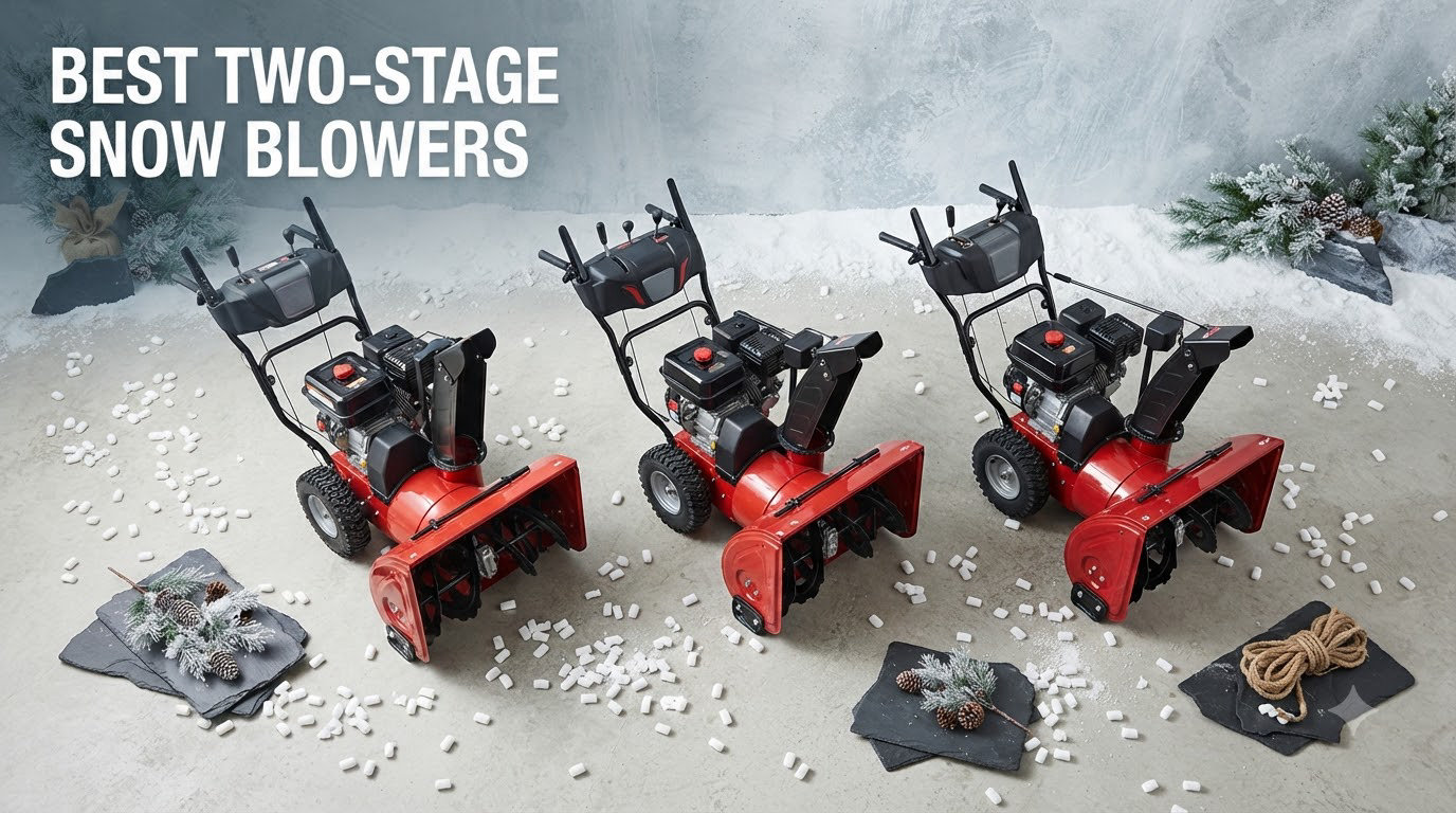 best two-stage snow blowers