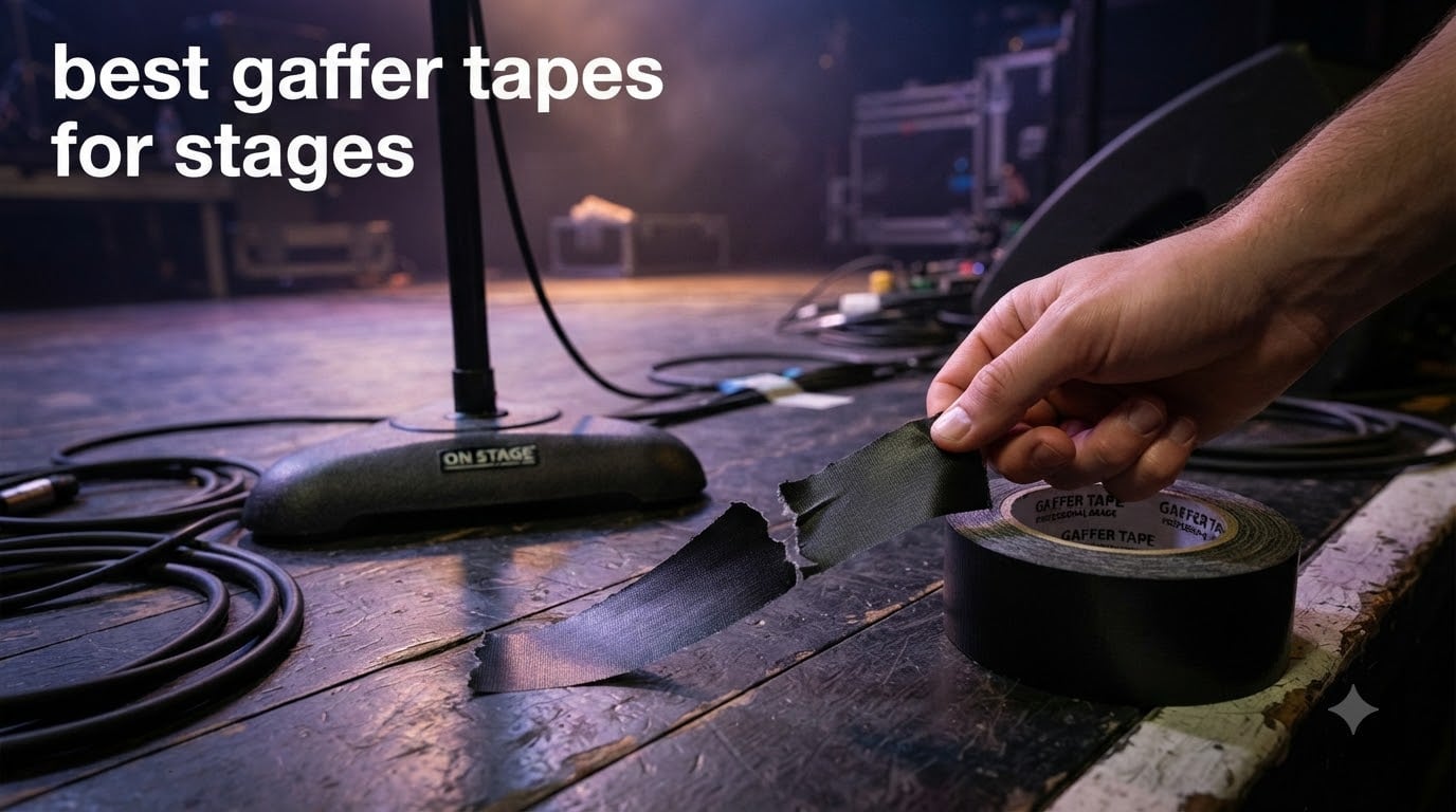 best gaffer tapes for stages