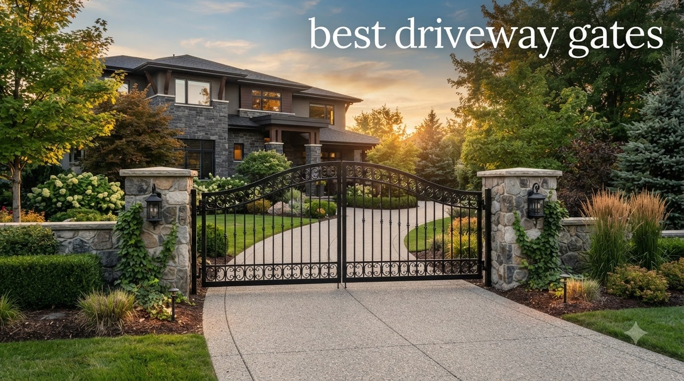 best driveway gates
