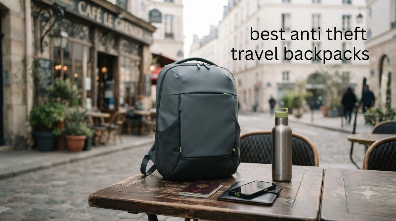 best anti theft travel backpacks