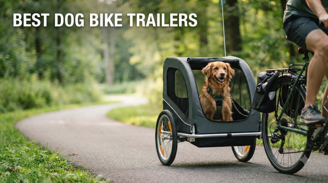 best dog bike trailers